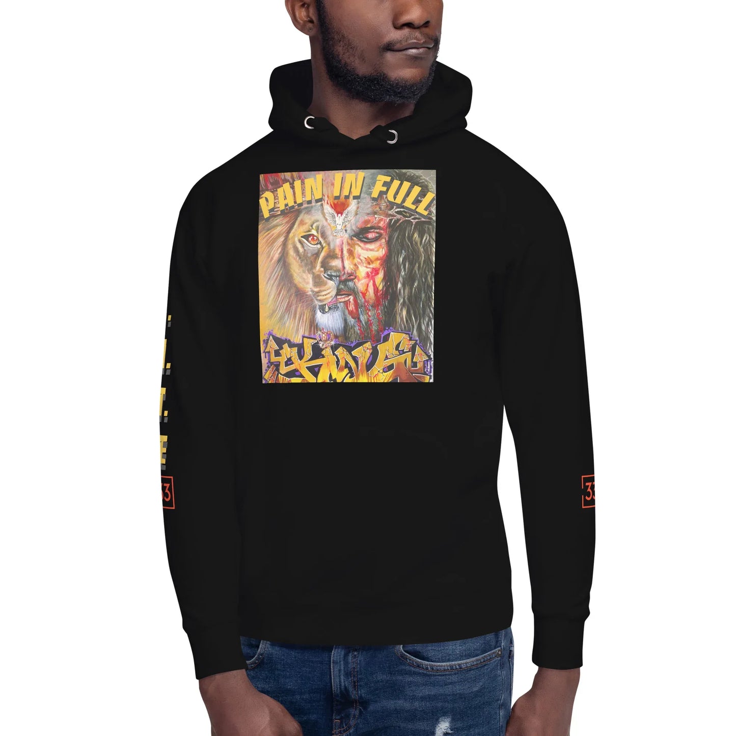PAIN IN FULL Unisex Hoodie - Da G.A.T.E 33
