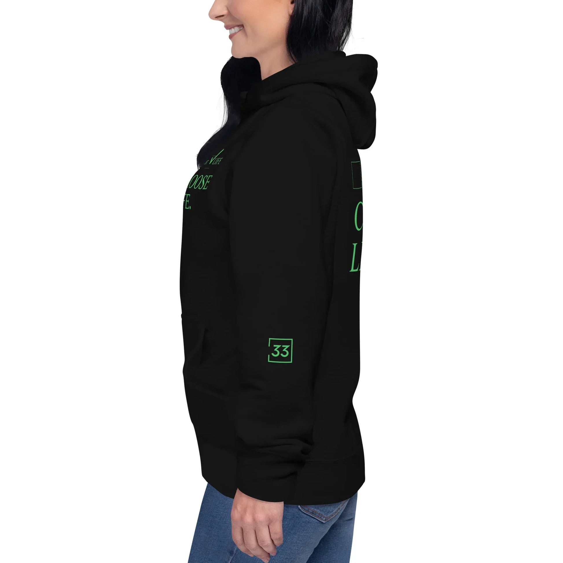 CHOSSE LIFE Unisex Hoodie - Da G.A.T.E 33