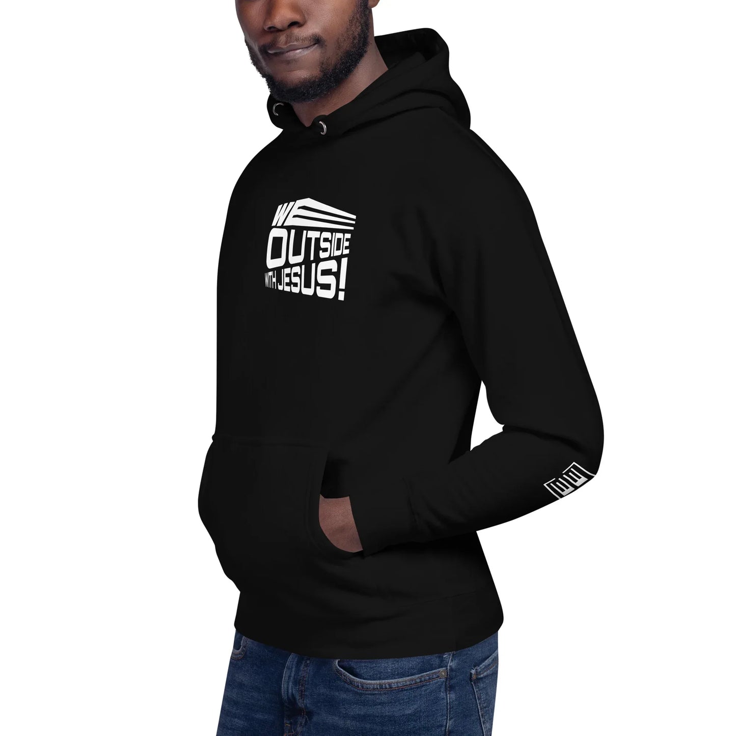 WE OUTSIDE -W- JESUS Unisex Hoodie - Da G.A.T.E 33