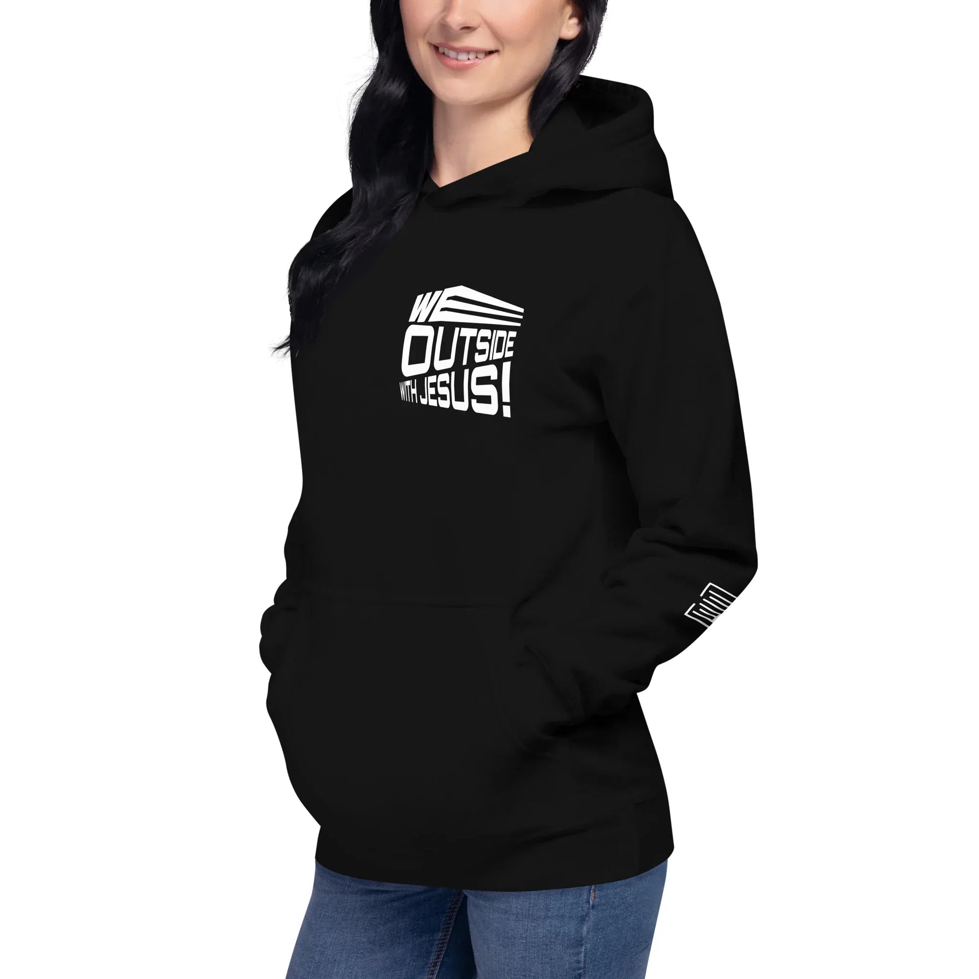 WE OUTSIDE -W- JESUS Unisex Hoodie - Da G.A.T.E 33