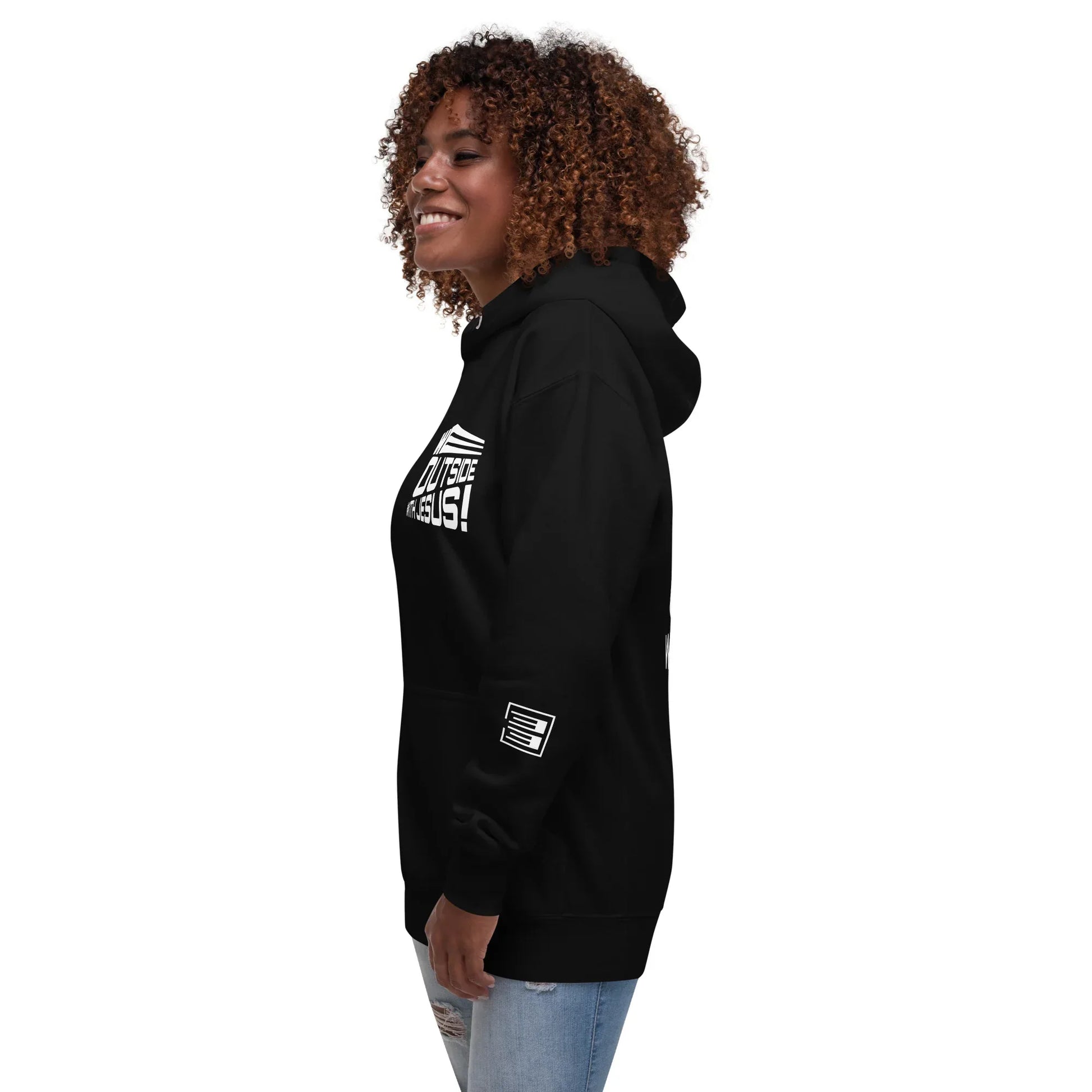 WE OUTSIDE -W- JESUS Unisex Hoodie - Da G.A.T.E 33