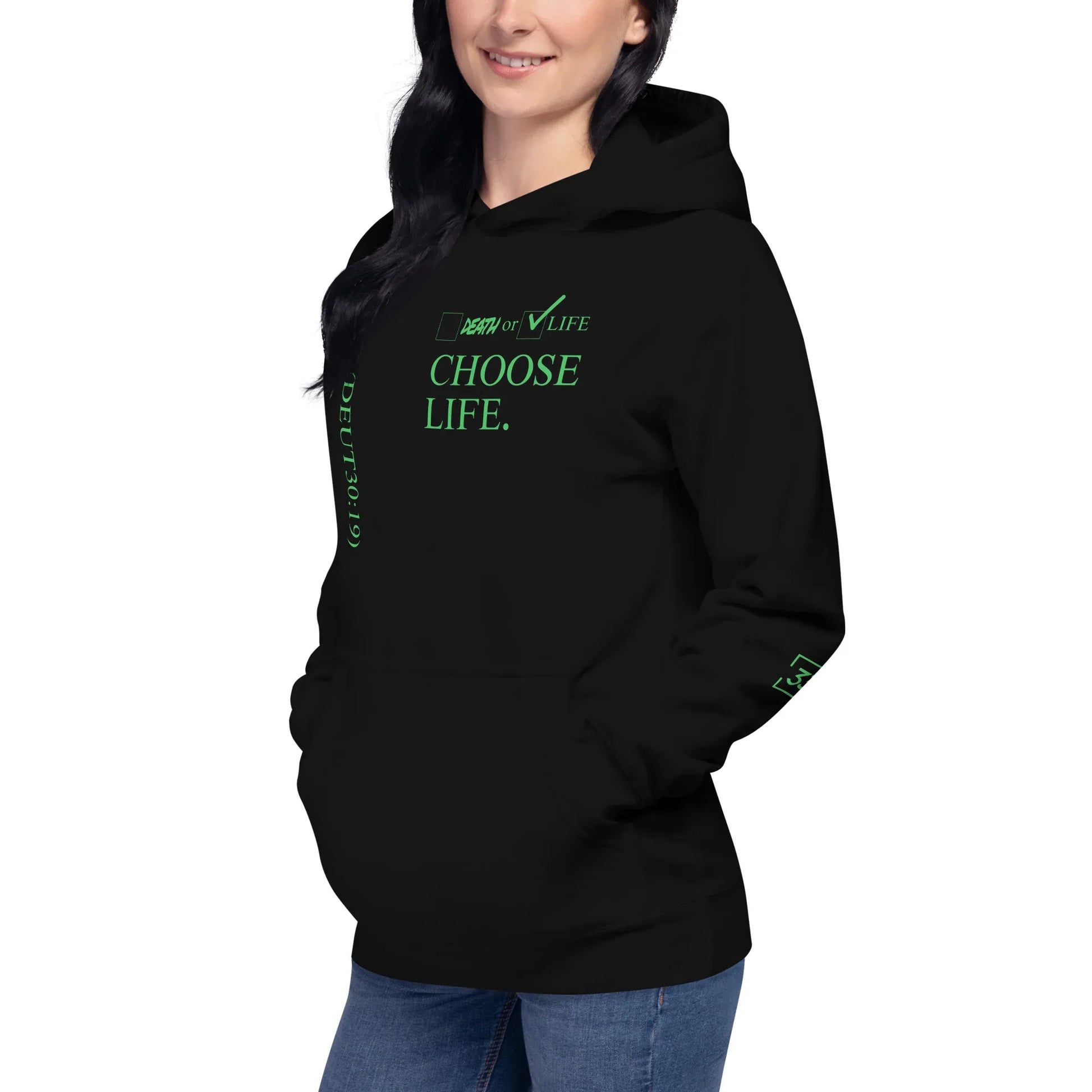 CHOSSE LIFE Unisex Hoodie - Da G.A.T.E 33
