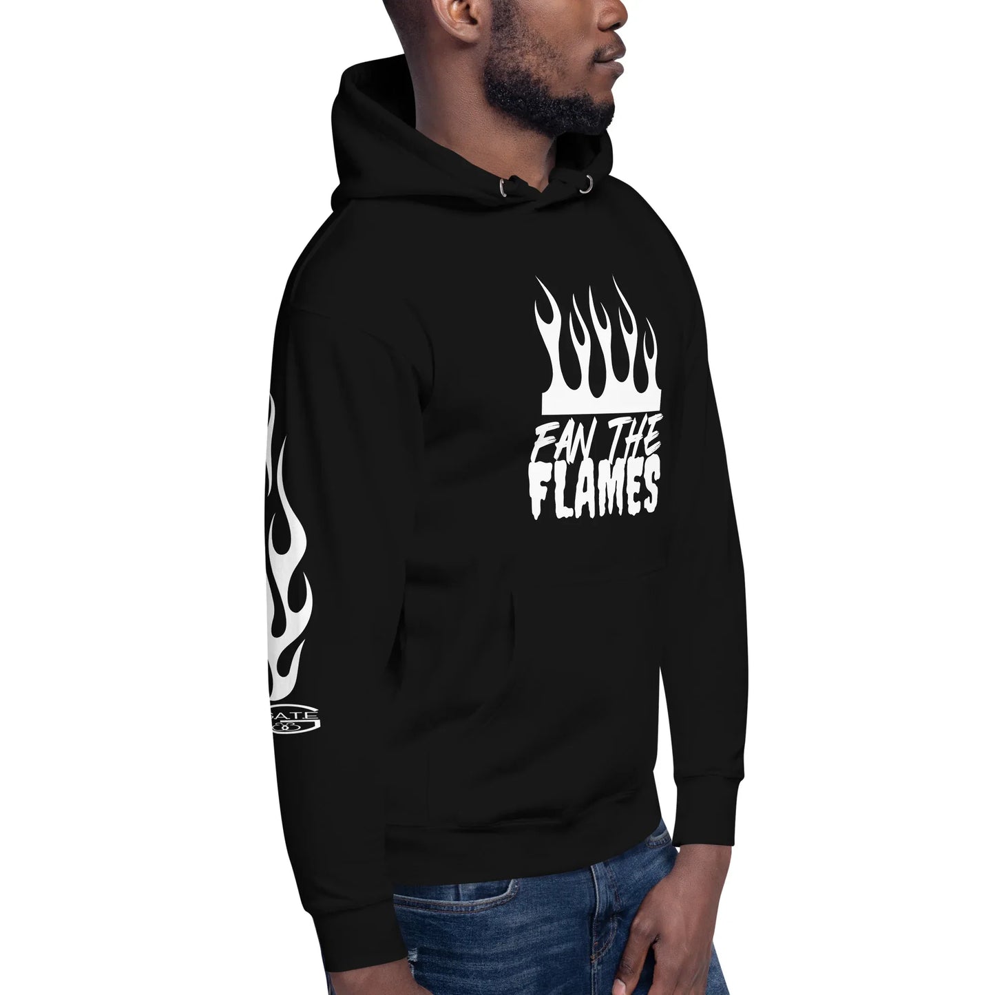 FAN THE FLAMES Unisex Hoodie - Da G.A.T.E 33