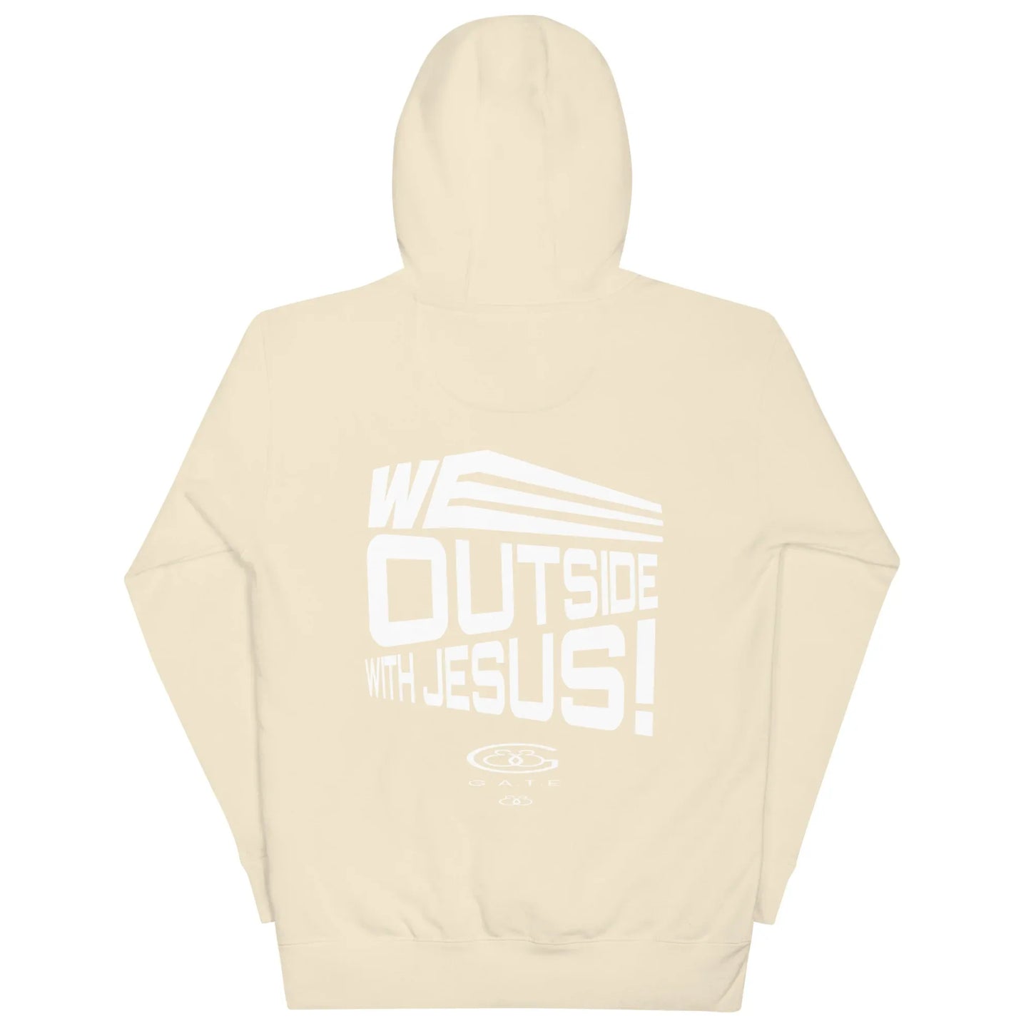 WE OUTSIDE -W- JESUS Unisex Hoodie - Da G.A.T.E 33