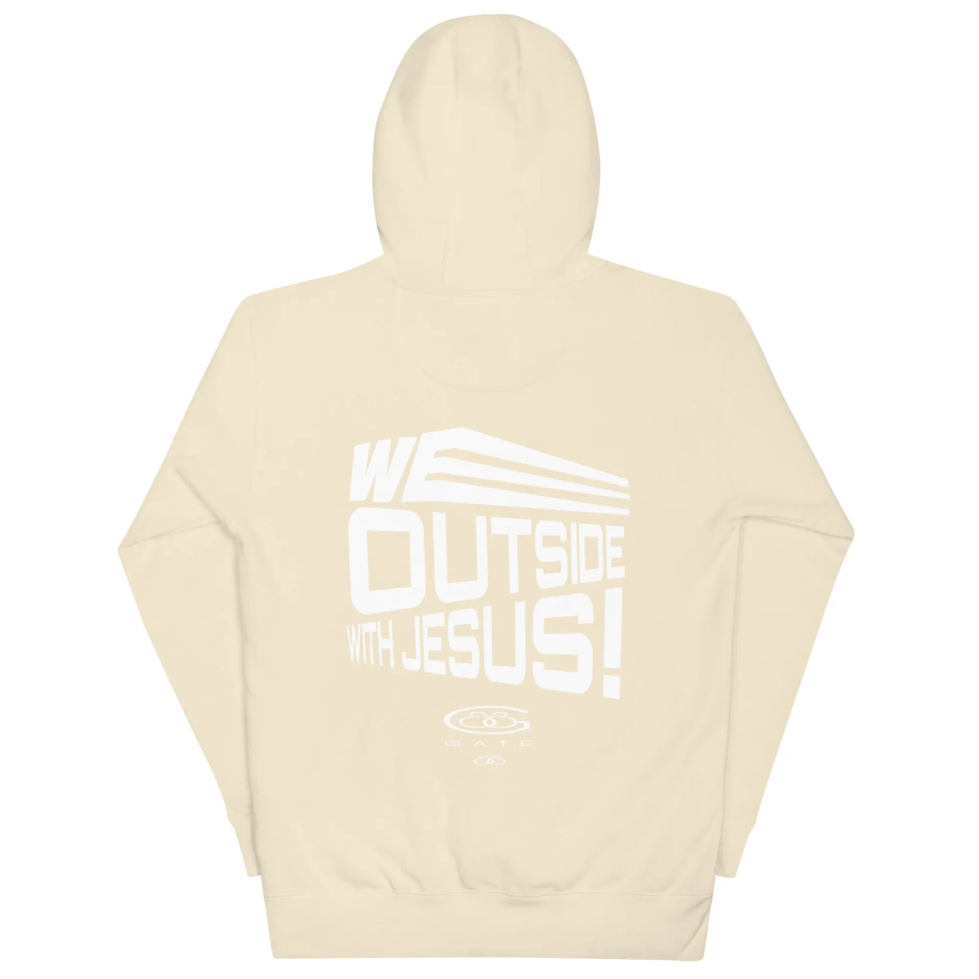 WE OUTSIDE -W- JESUS Unisex Hoodie - Da G.A.T.E 33