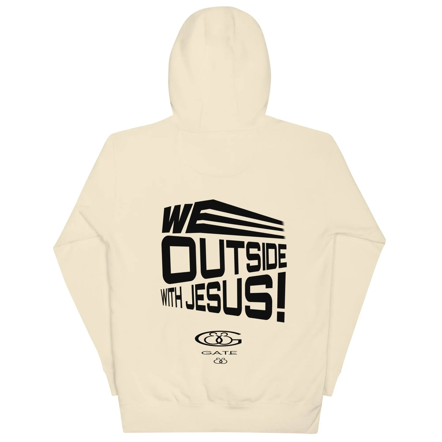 WE OUTSIDE -W- JESUS Unisex Hoodie - Da G.A.T.E 33