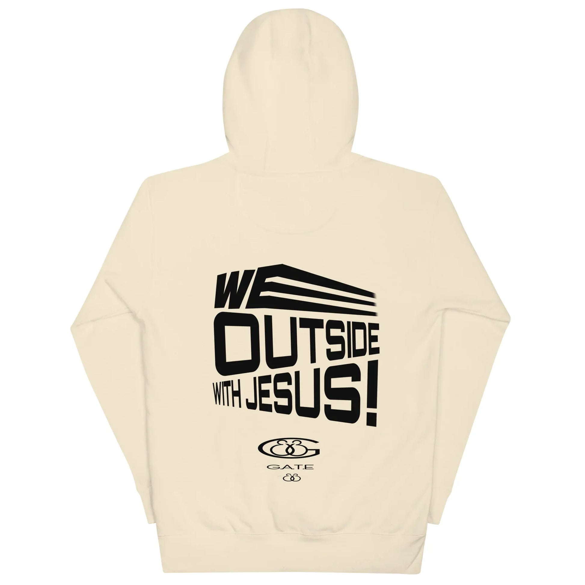 WE OUTSIDE -W- JESUS Unisex Hoodie - Da G.A.T.E 33