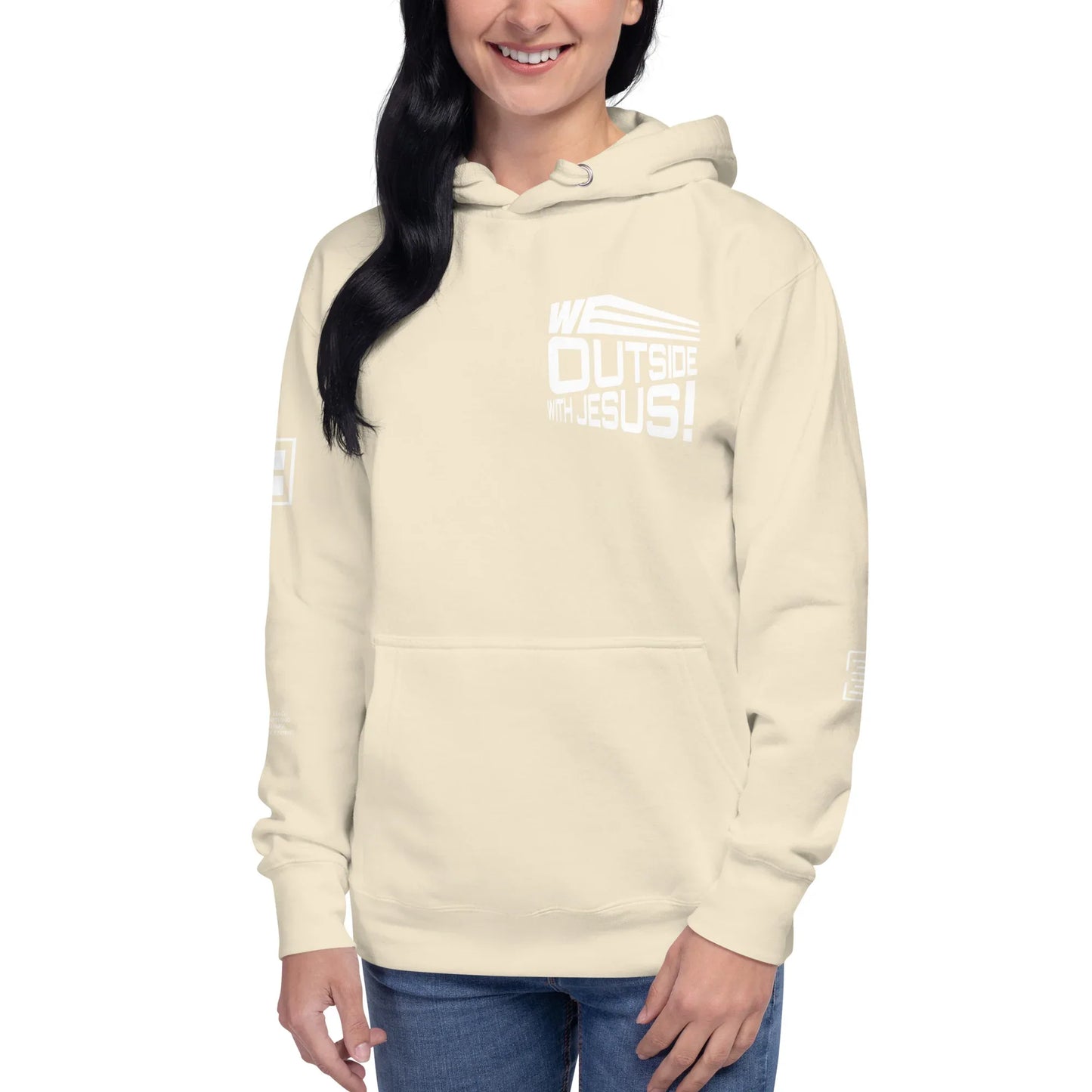 WE OUTSIDE -W- JESUS Unisex Hoodie - Da G.A.T.E 33