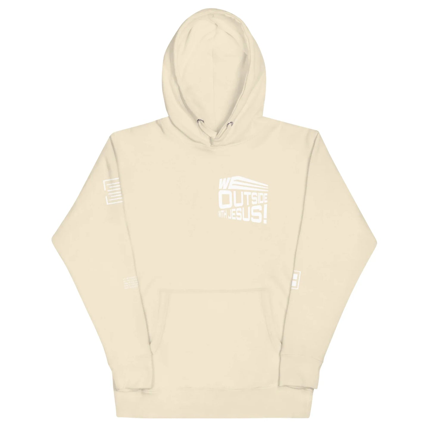 WE OUTSIDE -W- JESUS Unisex Hoodie - Da G.A.T.E 33