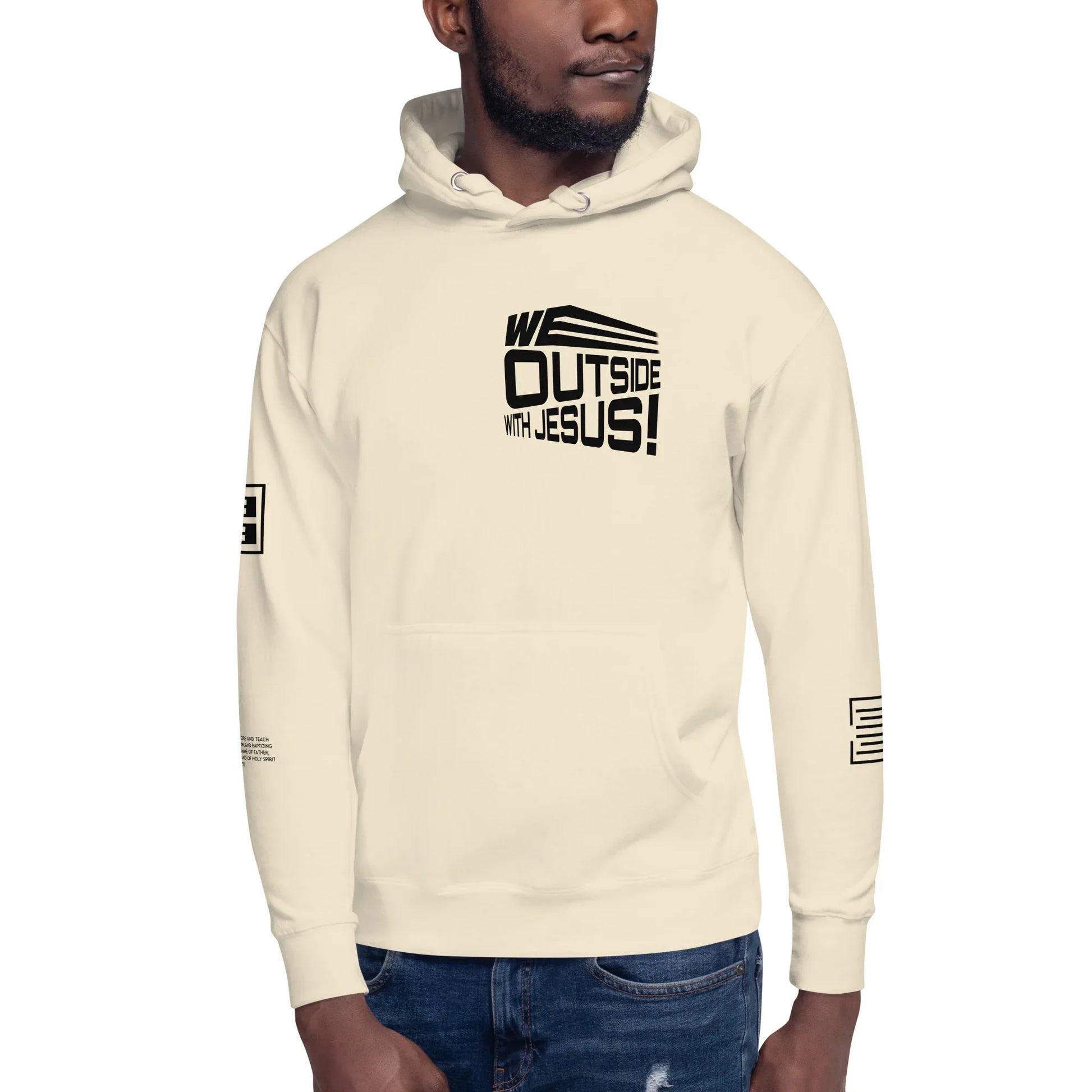 WE OUTSIDE -W- JESUS Unisex Hoodie - Da G.A.T.E 33