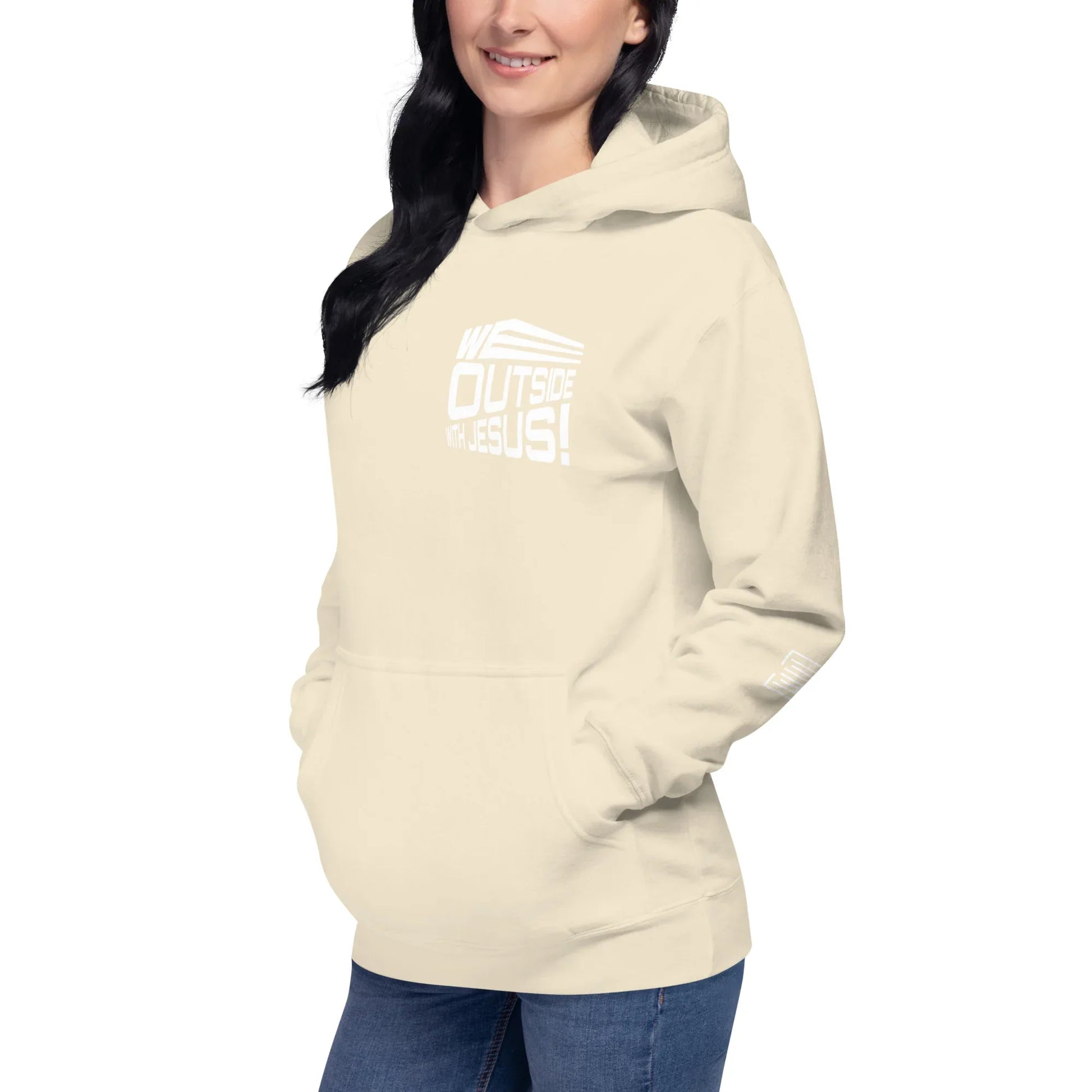 WE OUTSIDE -W- JESUS Unisex Hoodie - Da G.A.T.E 33