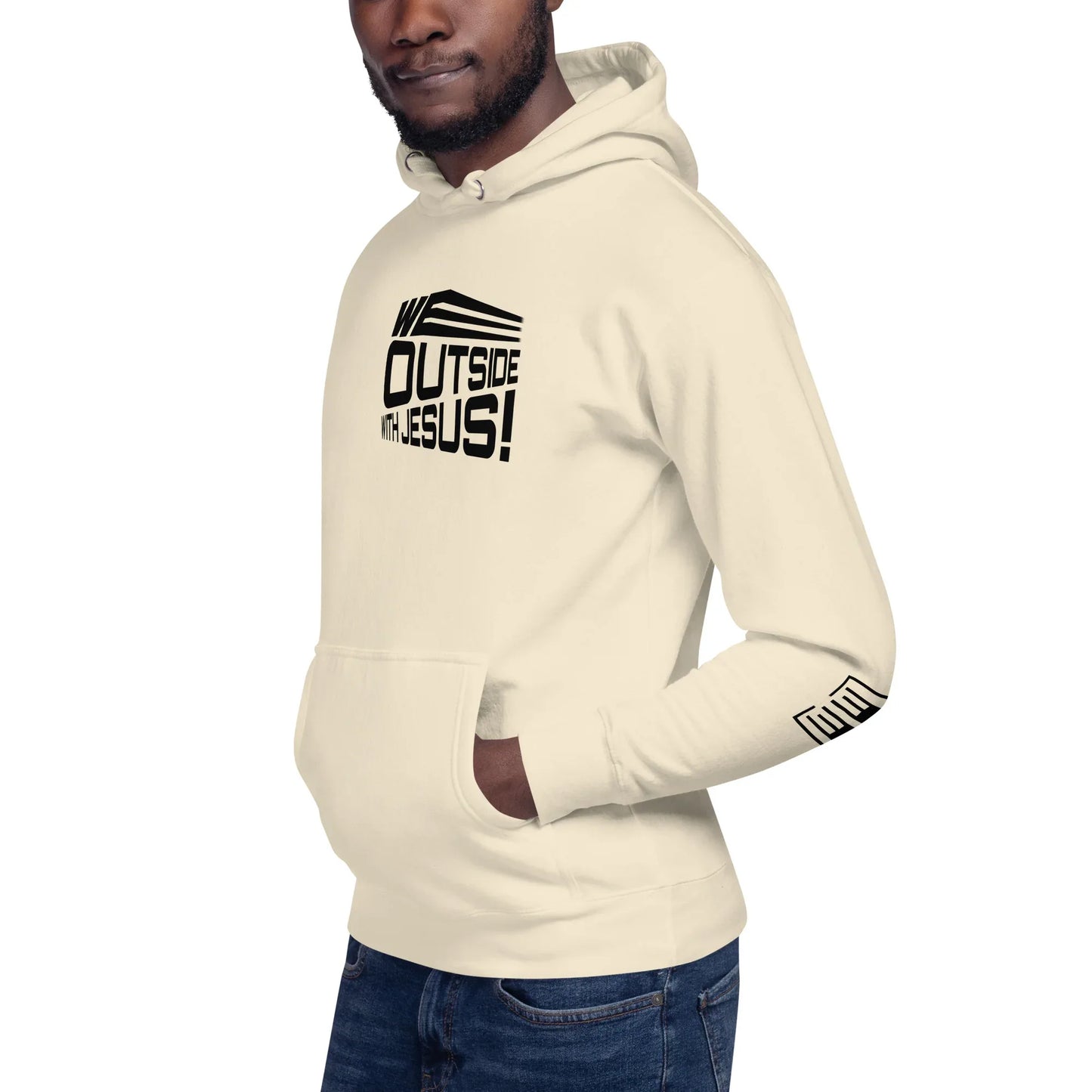 WE OUTSIDE -W- JESUS Unisex Hoodie - Da G.A.T.E 33