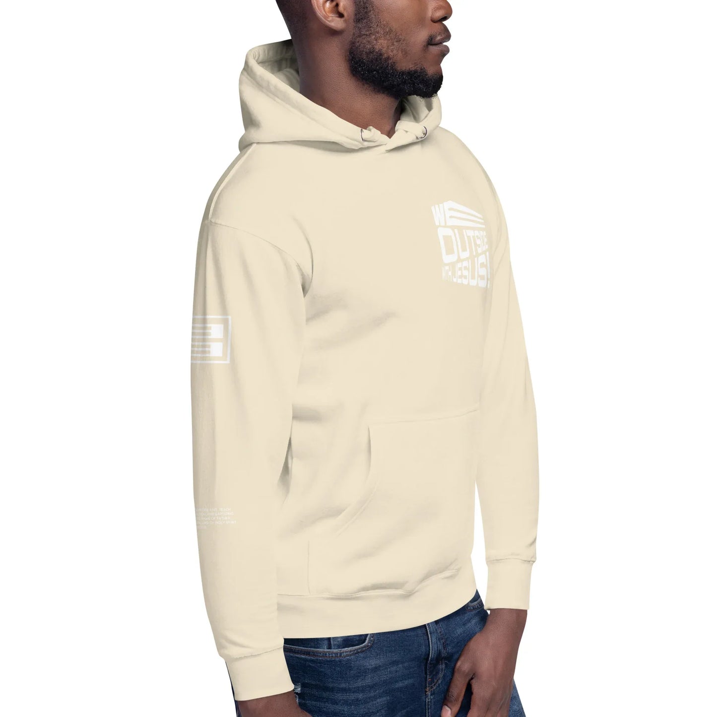 WE OUTSIDE -W- JESUS Unisex Hoodie - Da G.A.T.E 33