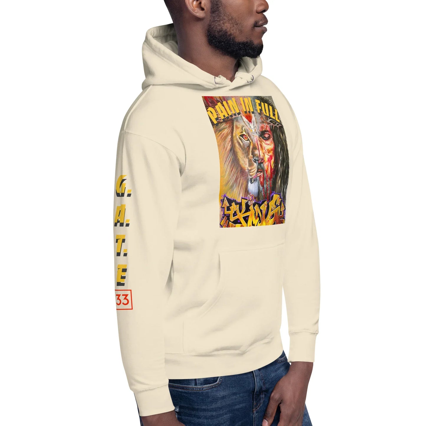 PAIN IN FULL Unisex Hoodie - Da G.A.T.E 33