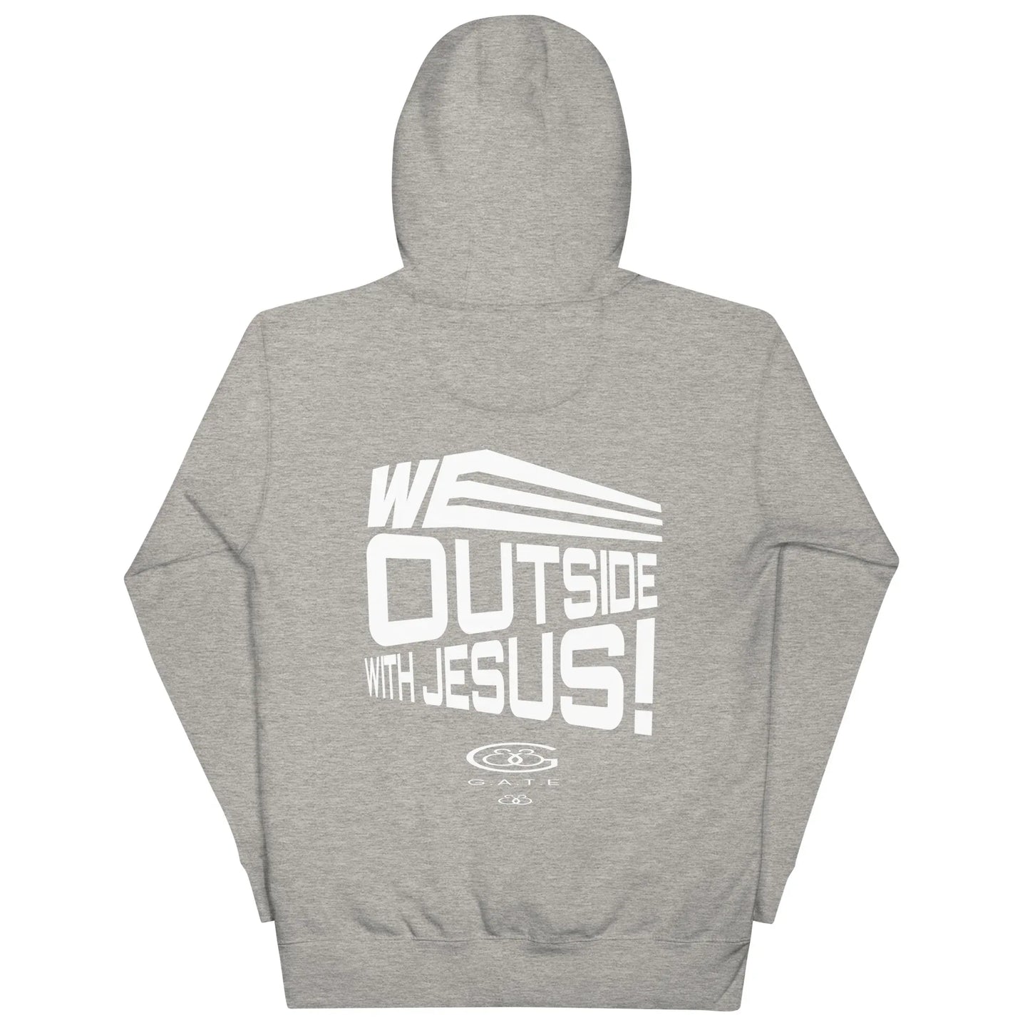 WE OUTSIDE -W- JESUS Unisex Hoodie - Da G.A.T.E 33