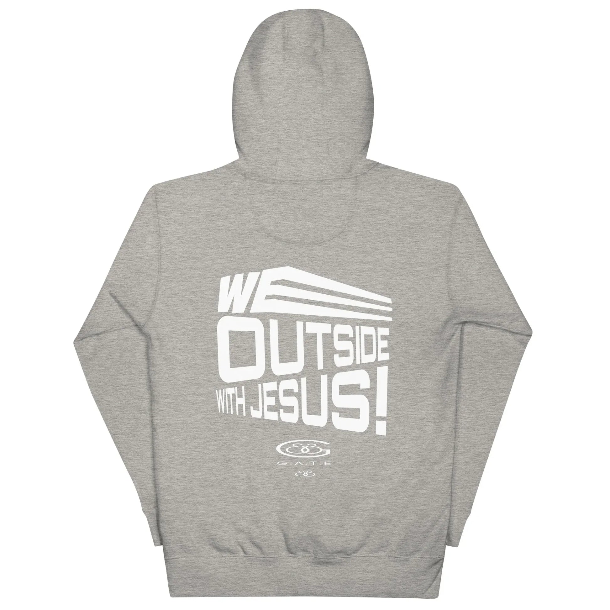 WE OUTSIDE -W- JESUS Unisex Hoodie - Da G.A.T.E 33