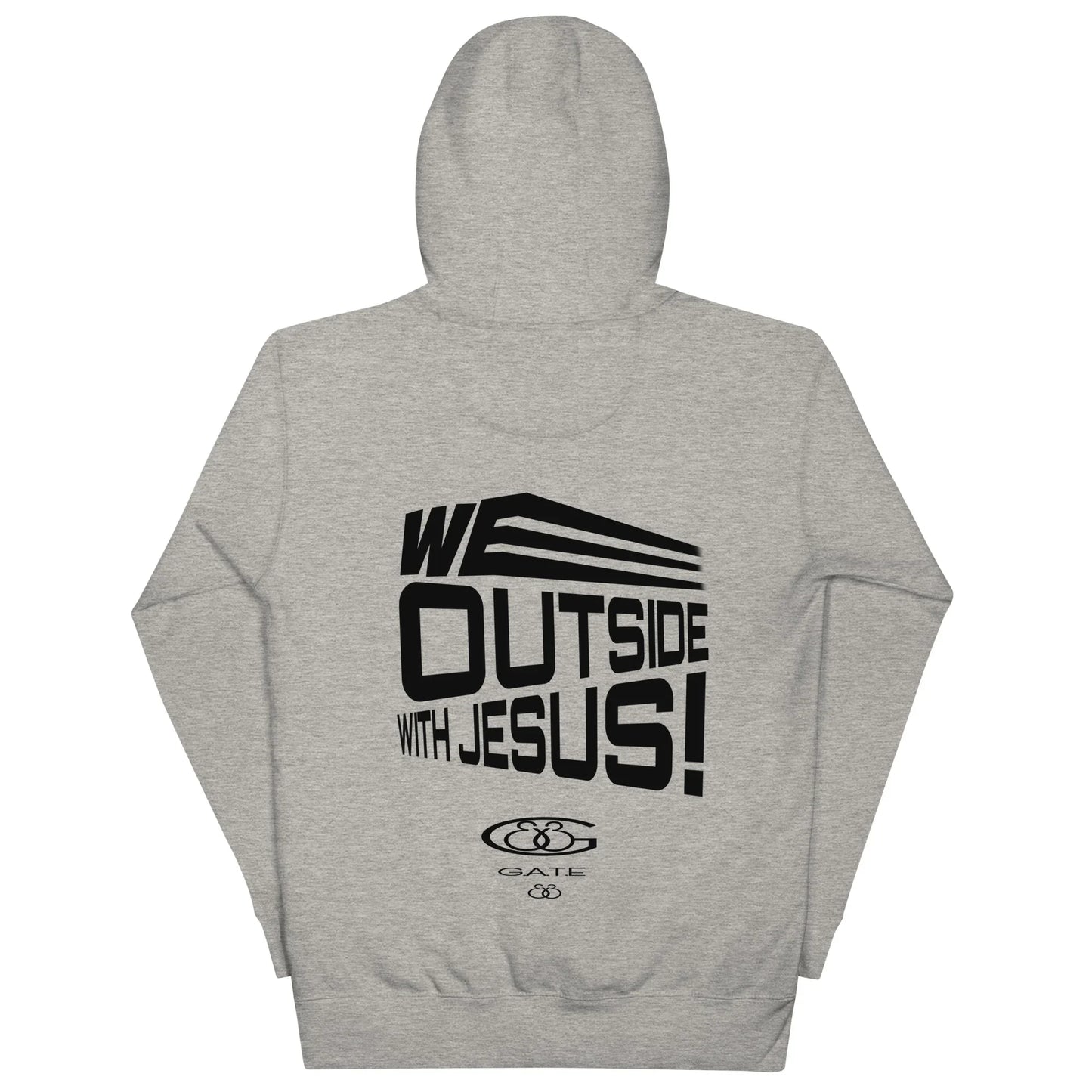 WE OUTSIDE -W- JESUS Unisex Hoodie - Da G.A.T.E 33