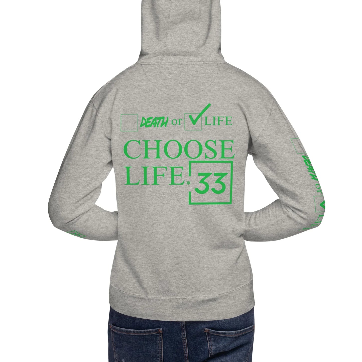 CHOOSE LIFE Unisex Hoodie - Da G.A.T.E 33