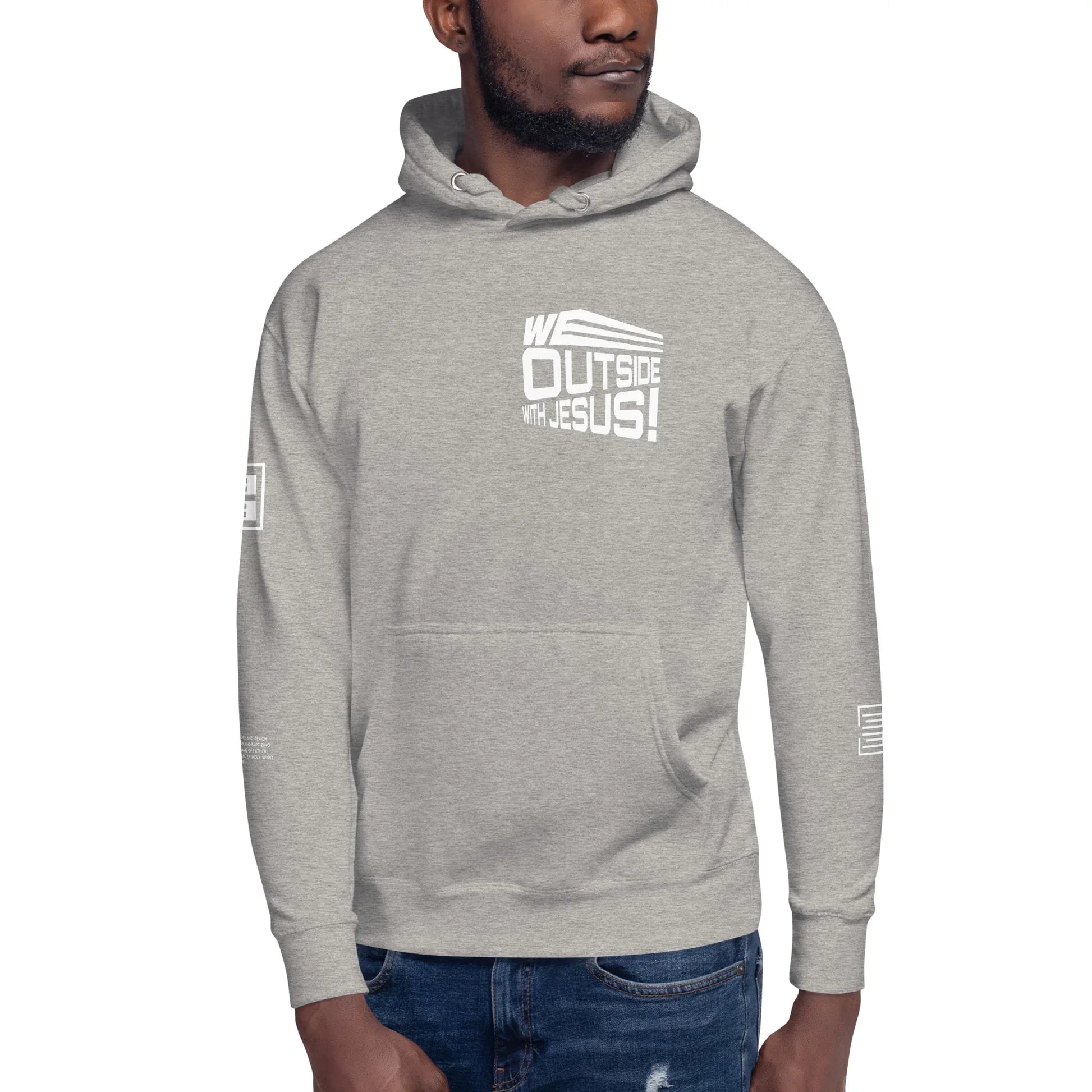 WE OUTSIDE -W- JESUS Unisex Hoodie - Da G.A.T.E 33