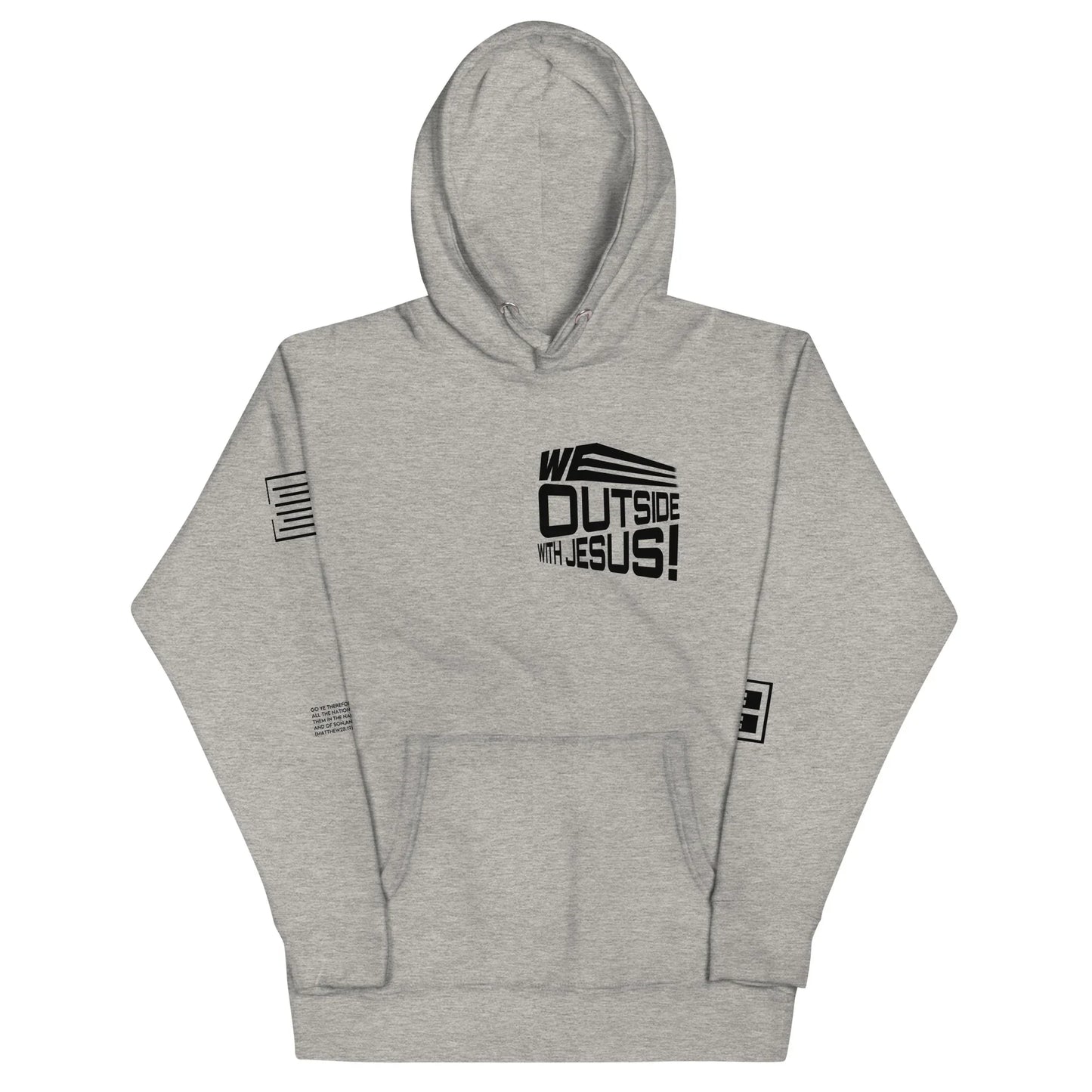 WE OUTSIDE -W- JESUS Unisex Hoodie - Da G.A.T.E 33