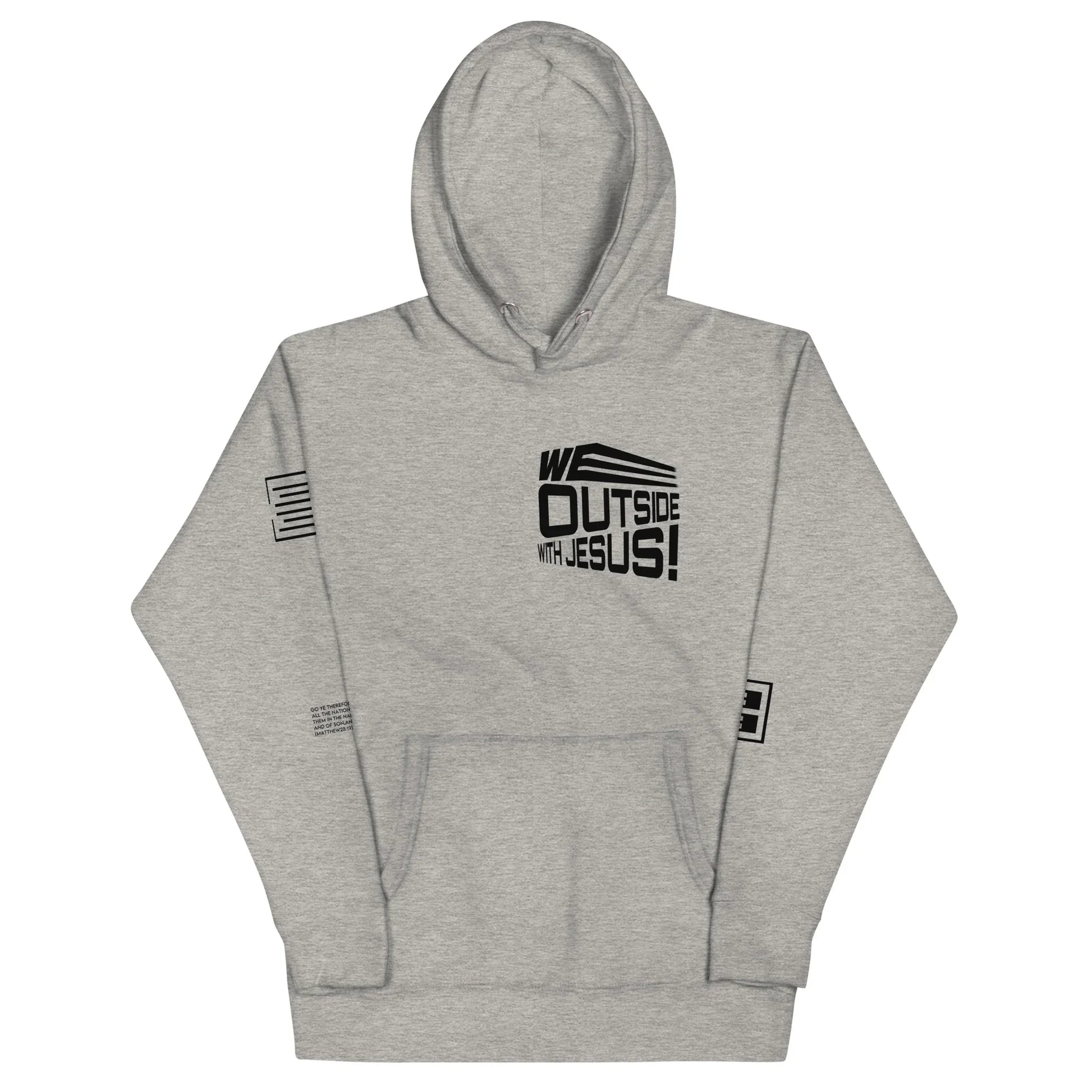 WE OUTSIDE -W- JESUS Unisex Hoodie - Da G.A.T.E 33