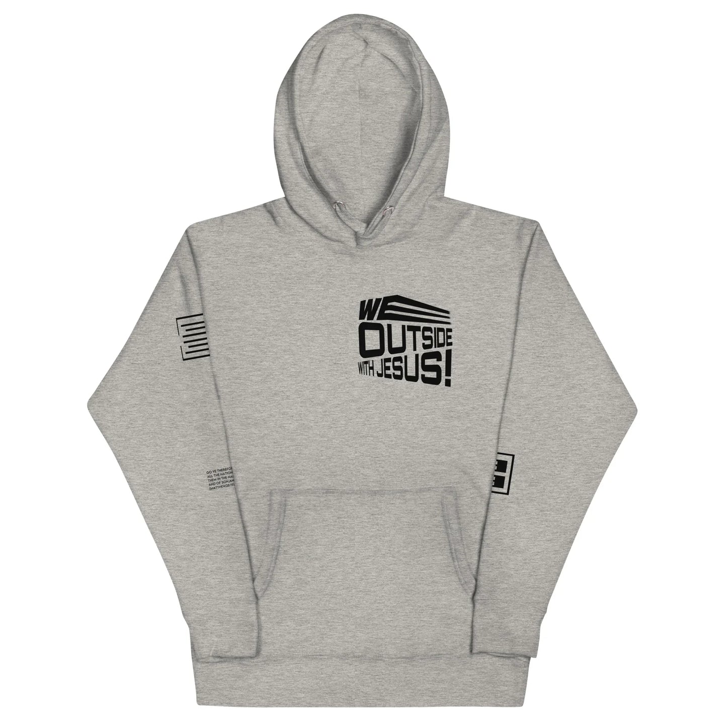 WE OUTSIDE -W- JESUS Unisex Hoodie - Da G.A.T.E 33