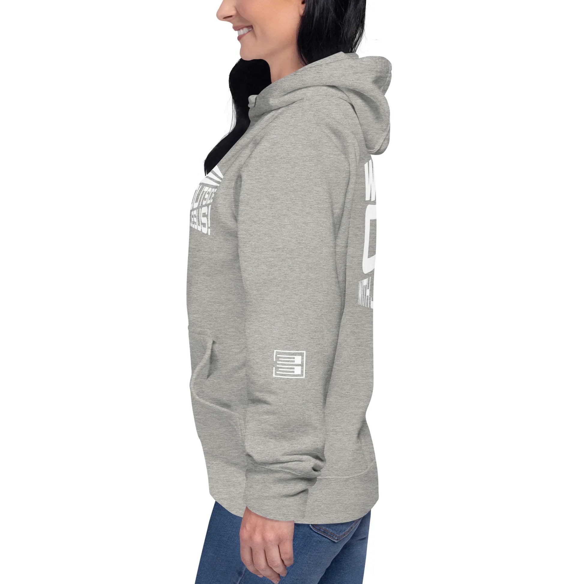 WE OUTSIDE -W- JESUS Unisex Hoodie - Da G.A.T.E 33