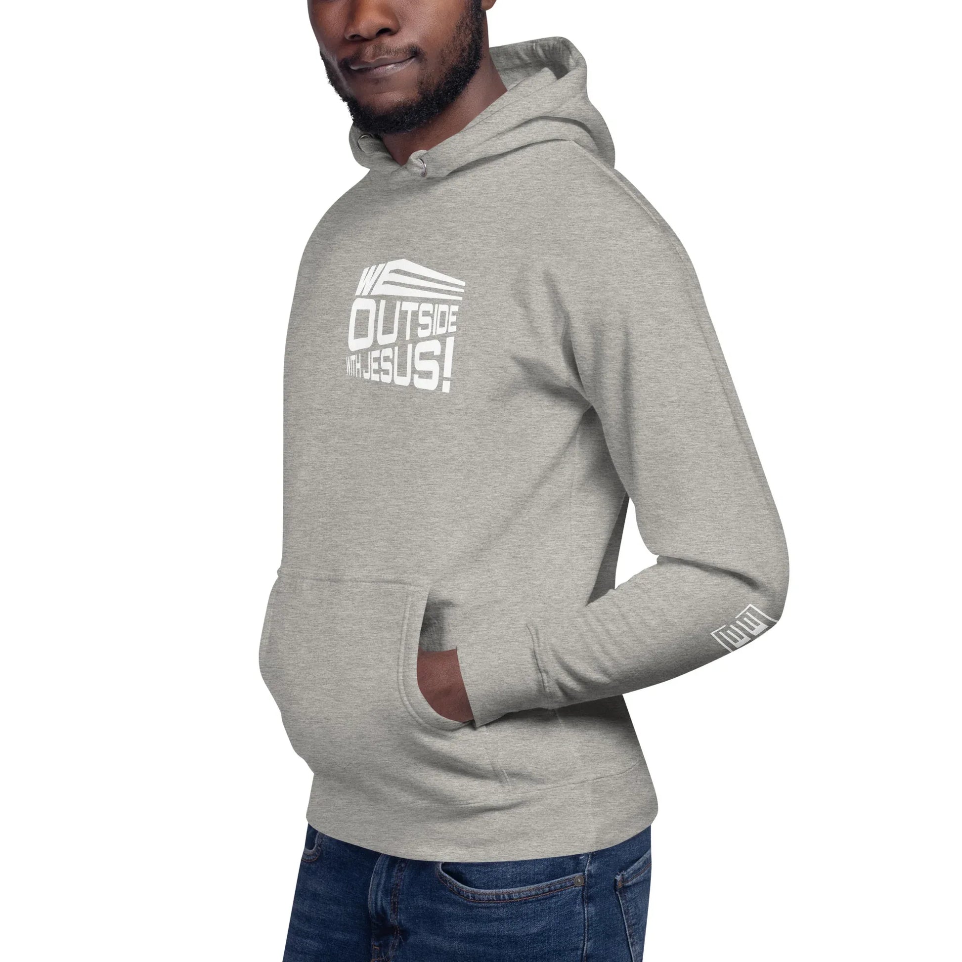 WE OUTSIDE -W- JESUS Unisex Hoodie - Da G.A.T.E 33