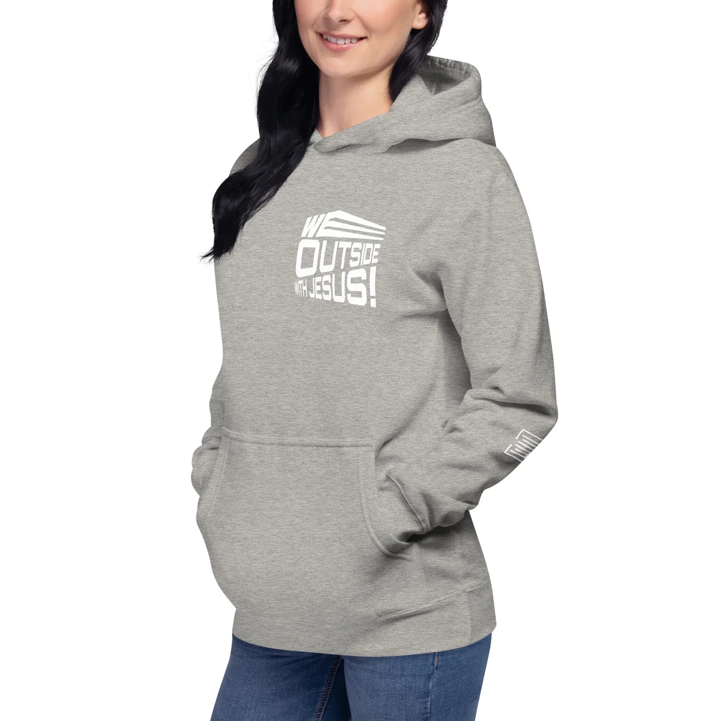 WE OUTSIDE -W- JESUS Unisex Hoodie - Da G.A.T.E 33