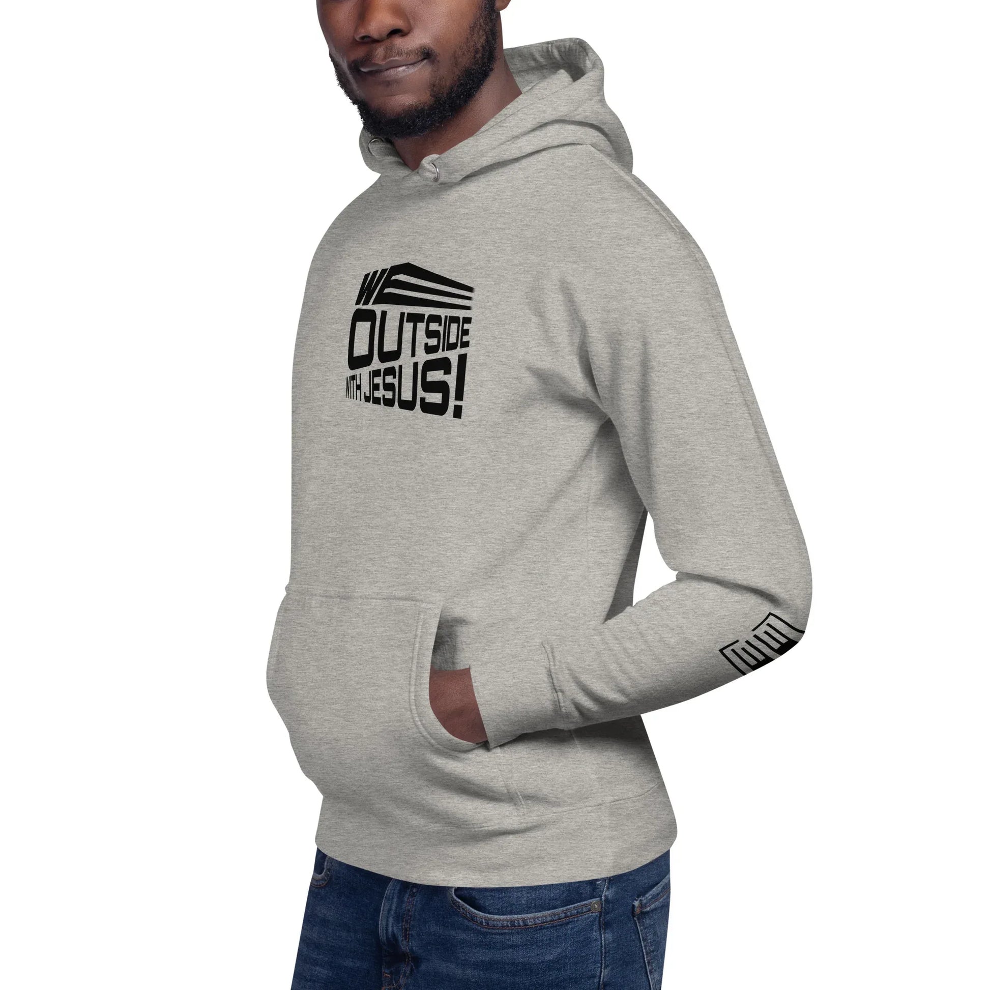 WE OUTSIDE -W- JESUS Unisex Hoodie - Da G.A.T.E 33