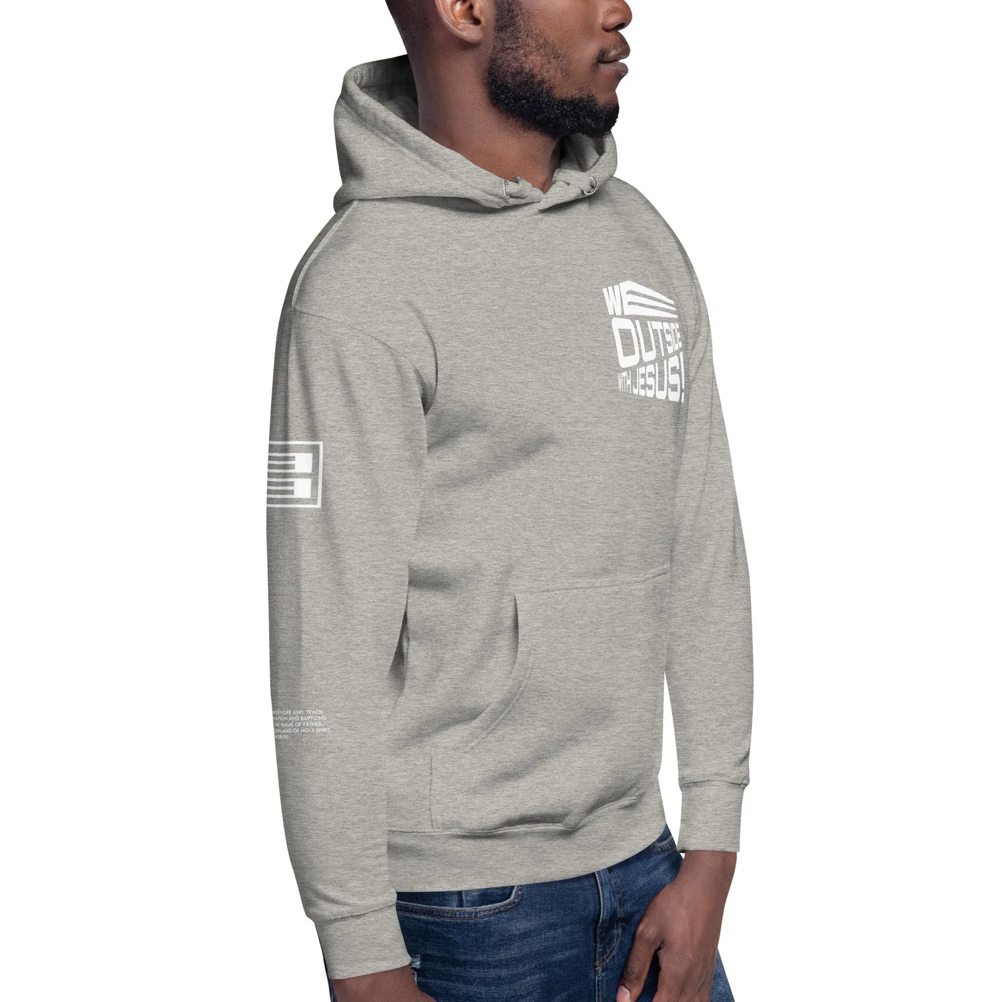 WE OUTSIDE -W- JESUS Unisex Hoodie - Da G.A.T.E 33