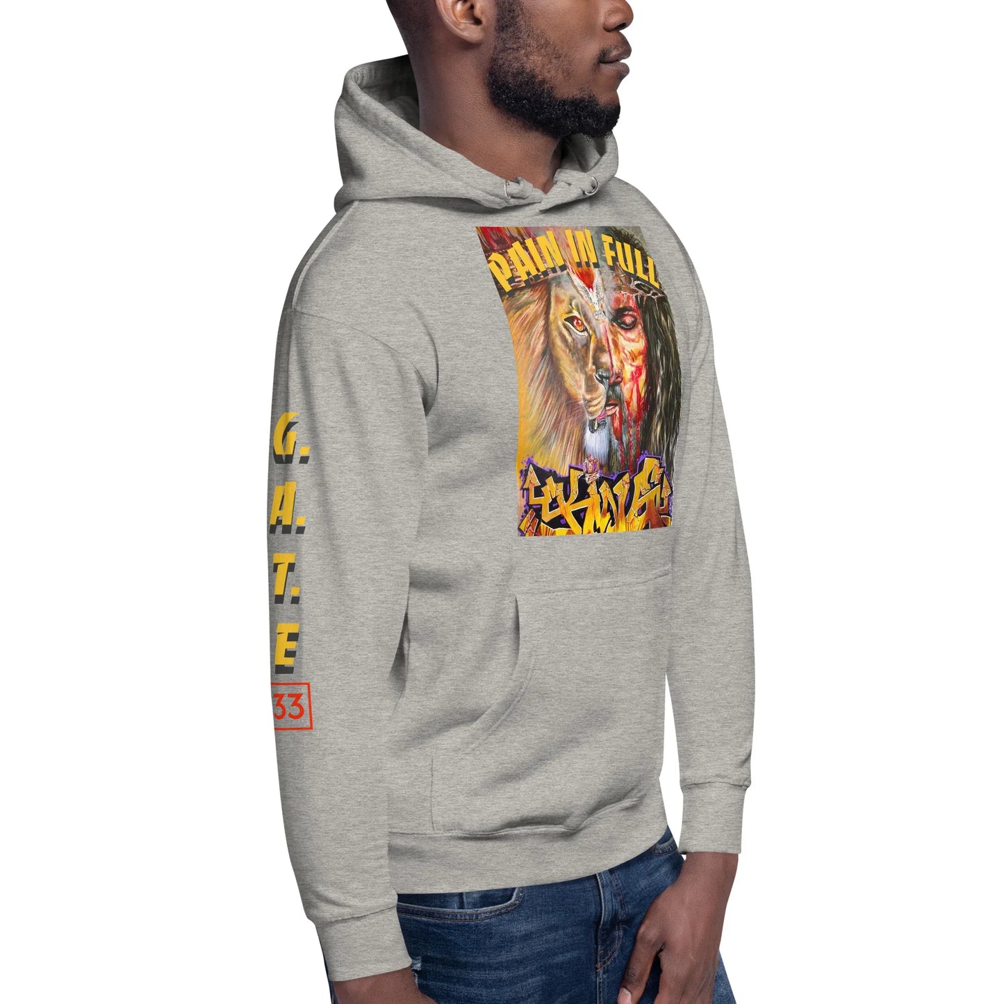 PAIN IN FULL Unisex Hoodie - Da G.A.T.E 33