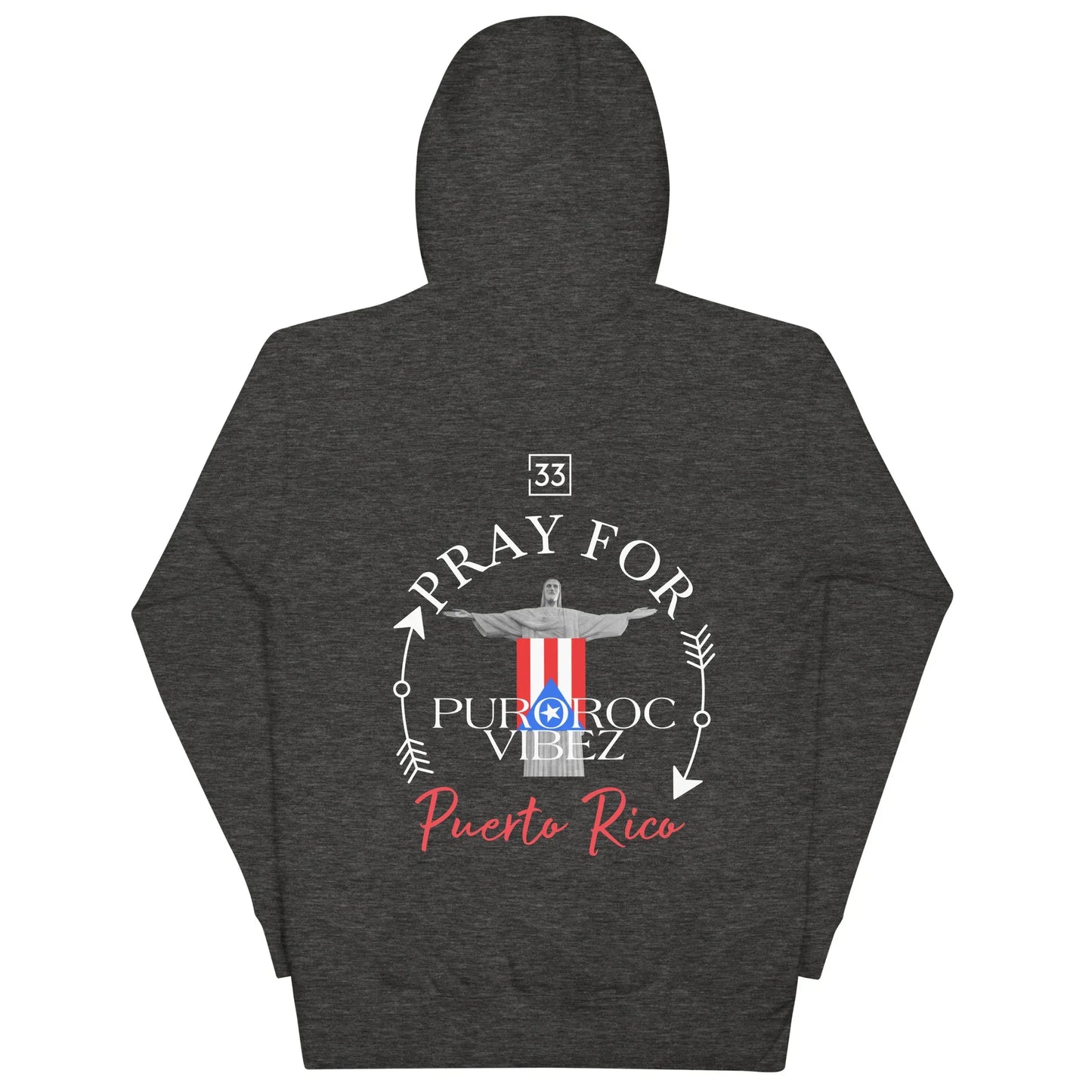 PRAY FOR PR Unisex Hoodie - Da G.A.T.E 33