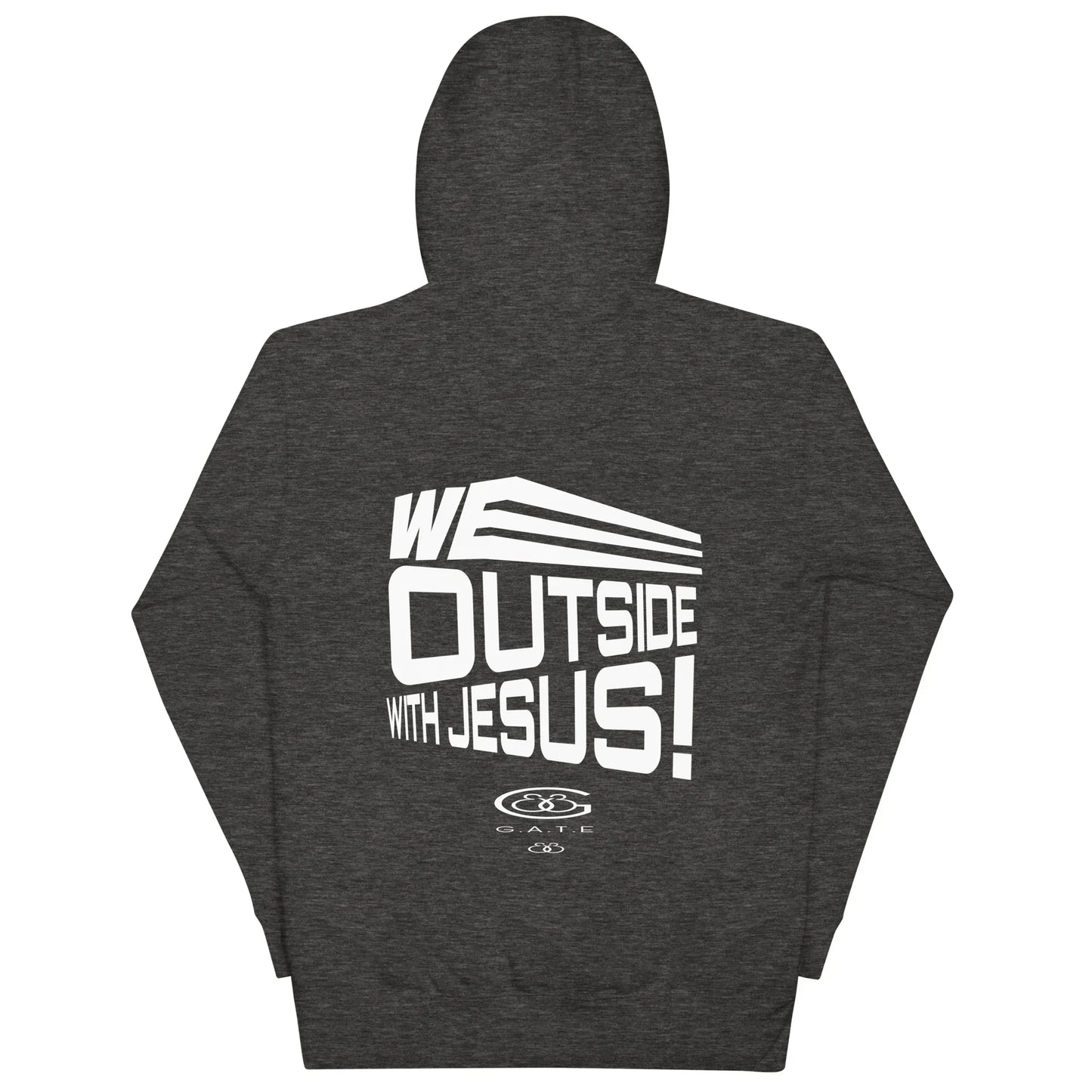 WE OUTSIDE -W- JESUS Unisex Hoodie - Da G.A.T.E 33