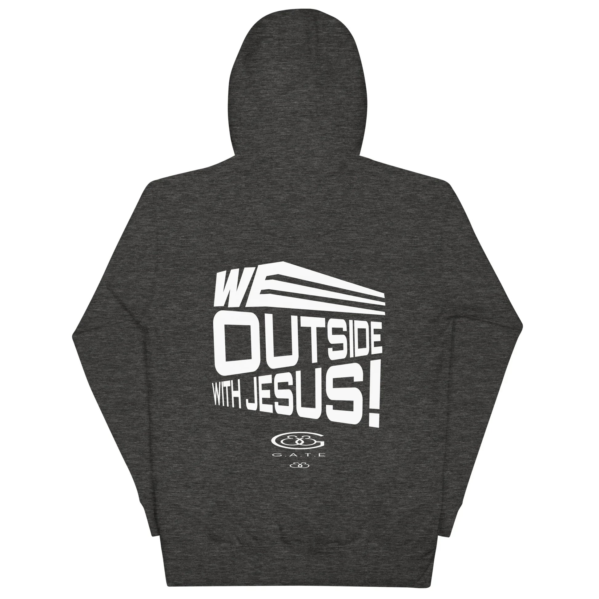 WE OUTSIDE -W- JESUS Unisex Hoodie - Da G.A.T.E 33