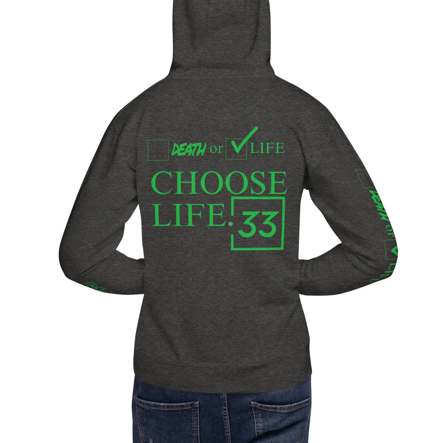 CHOOSE LIFE Unisex Hoodie - Da G.A.T.E 33