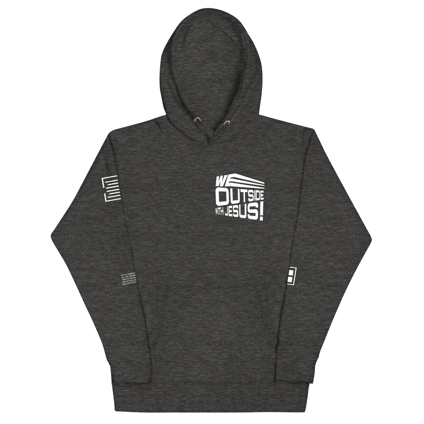 WE OUTSIDE -W- JESUS Unisex Hoodie - Da G.A.T.E 33