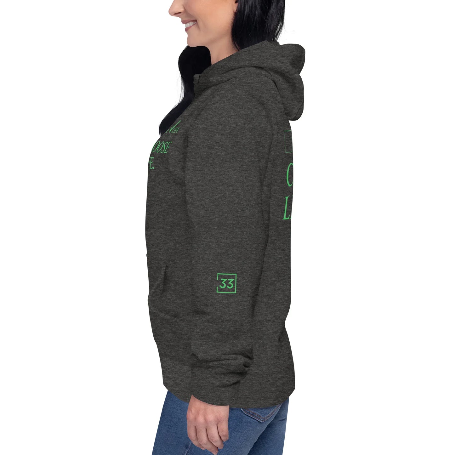 CHOSSE LIFE Unisex Hoodie - Da G.A.T.E 33