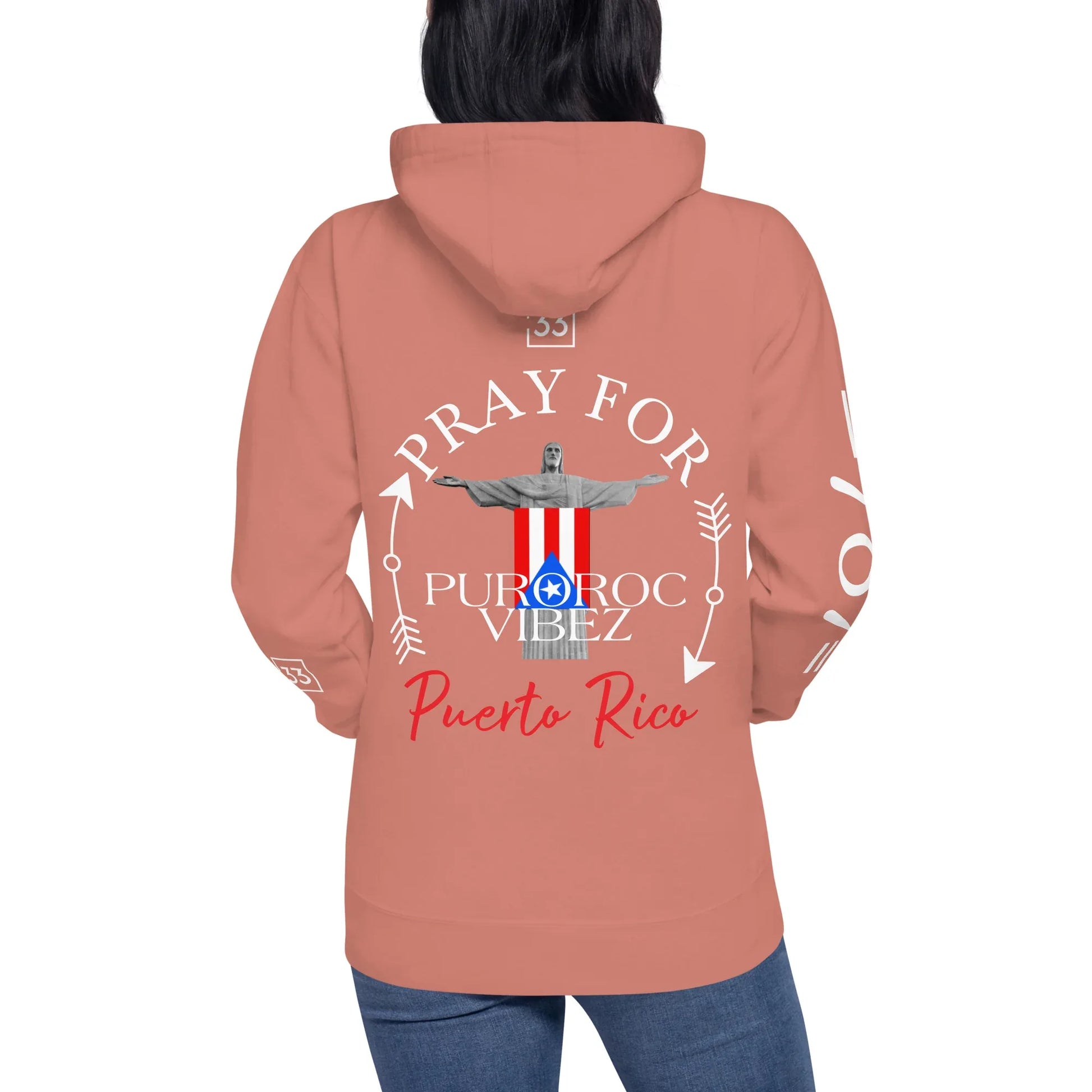 PRAY FOR PR Unisex Hoodie - Da G.A.T.E 33