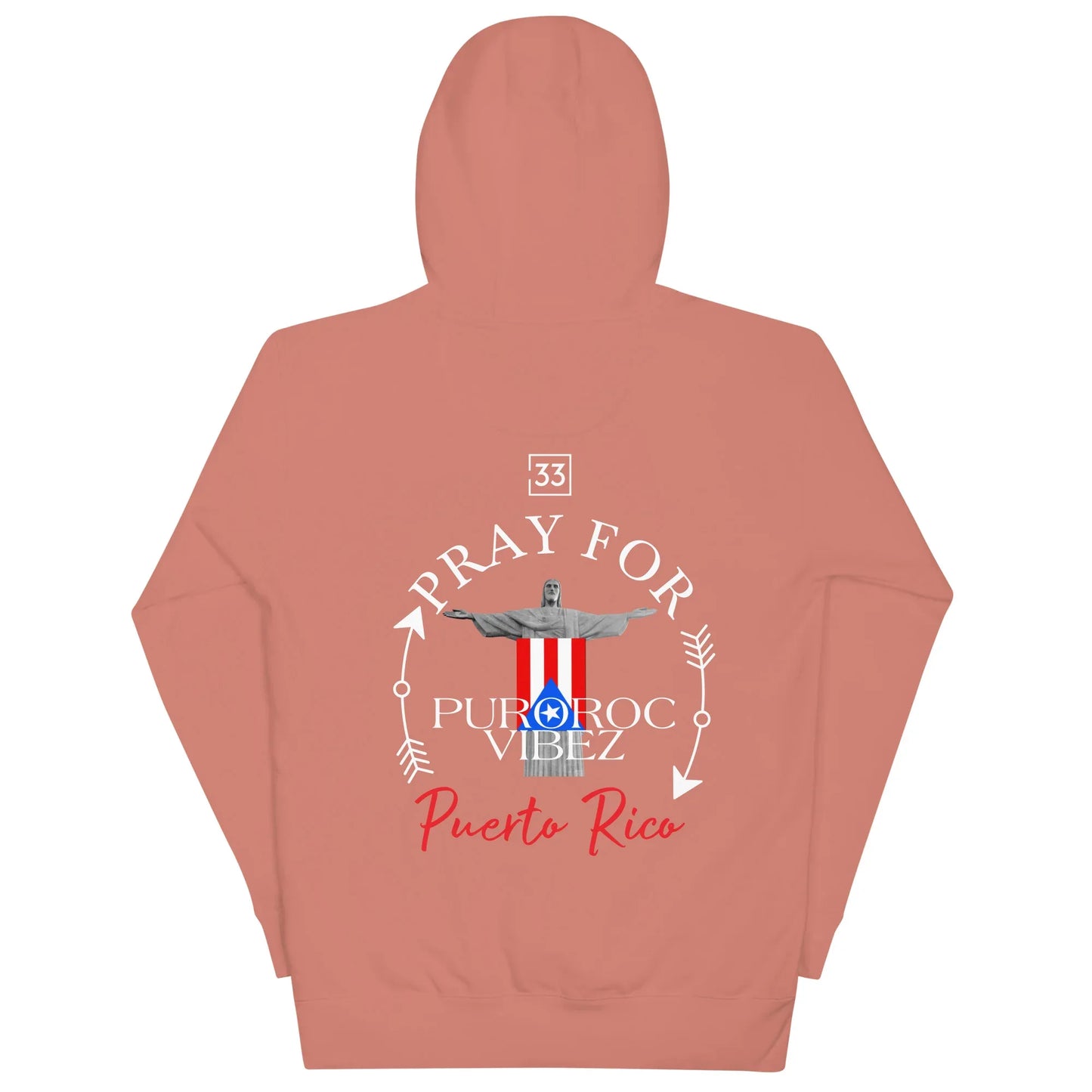 PRAY FOR PR Unisex Hoodie - Da G.A.T.E 33