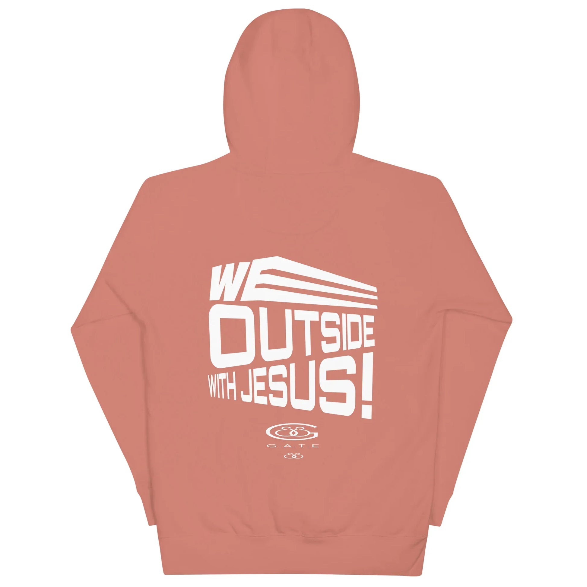 WE OUTSIDE -W- JESUS Unisex Hoodie - Da G.A.T.E 33