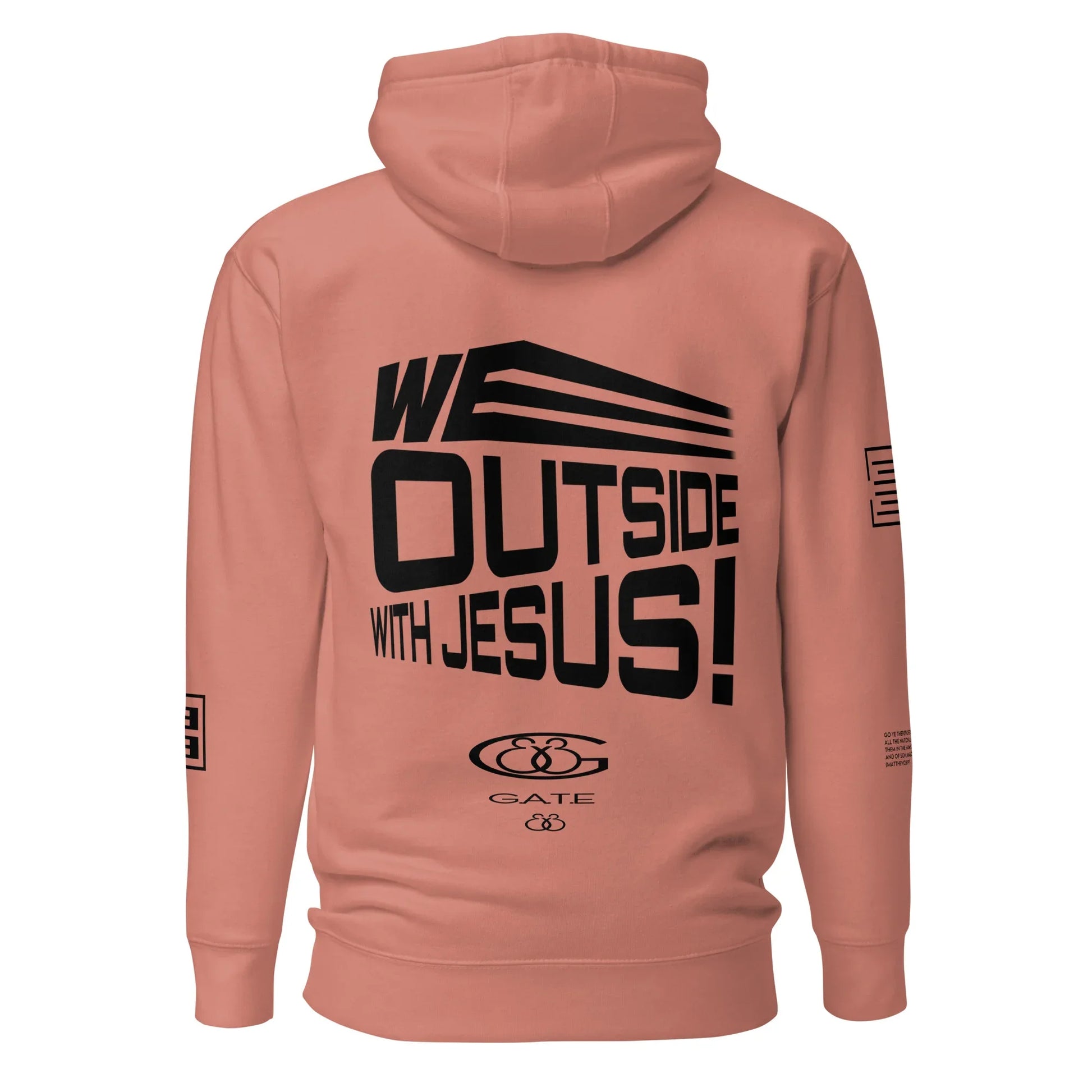 WE OUTSIDE -W- JESUS Unisex Hoodie - Da G.A.T.E 33