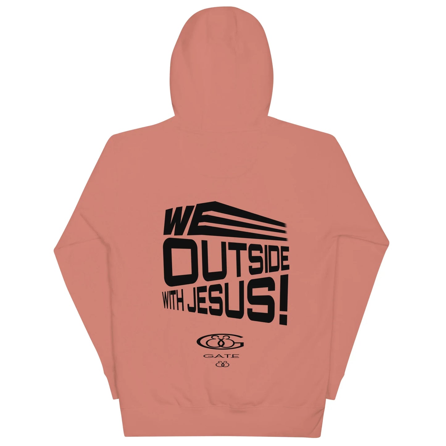 WE OUTSIDE -W- JESUS Unisex Hoodie - Da G.A.T.E 33