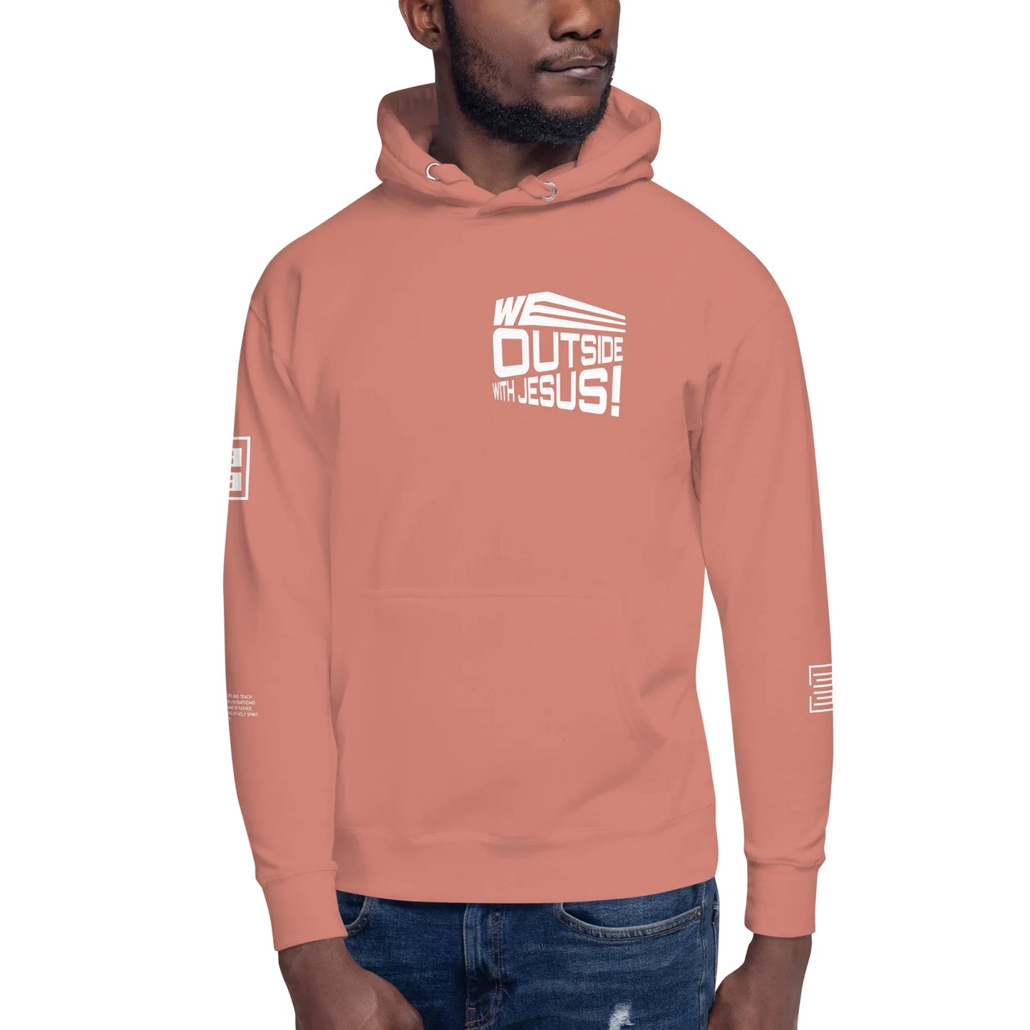 WE OUTSIDE -W- JESUS Unisex Hoodie - Da G.A.T.E 33