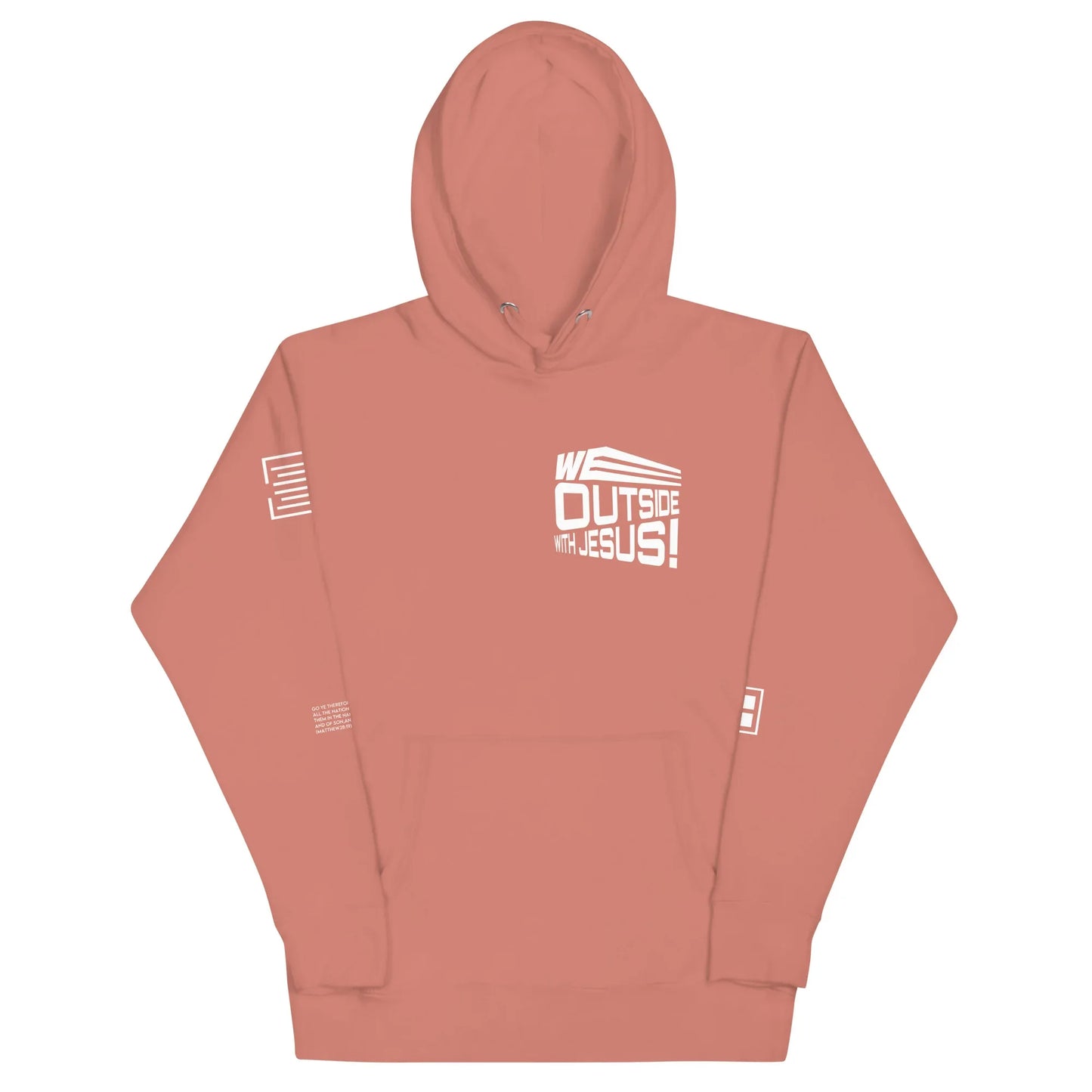 WE OUTSIDE -W- JESUS Unisex Hoodie - Da G.A.T.E 33