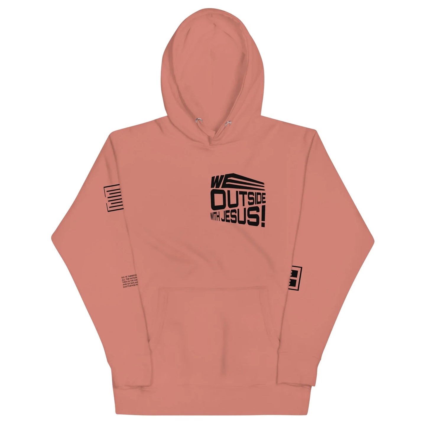 WE OUTSIDE -W- JESUS Unisex Hoodie - Da G.A.T.E 33