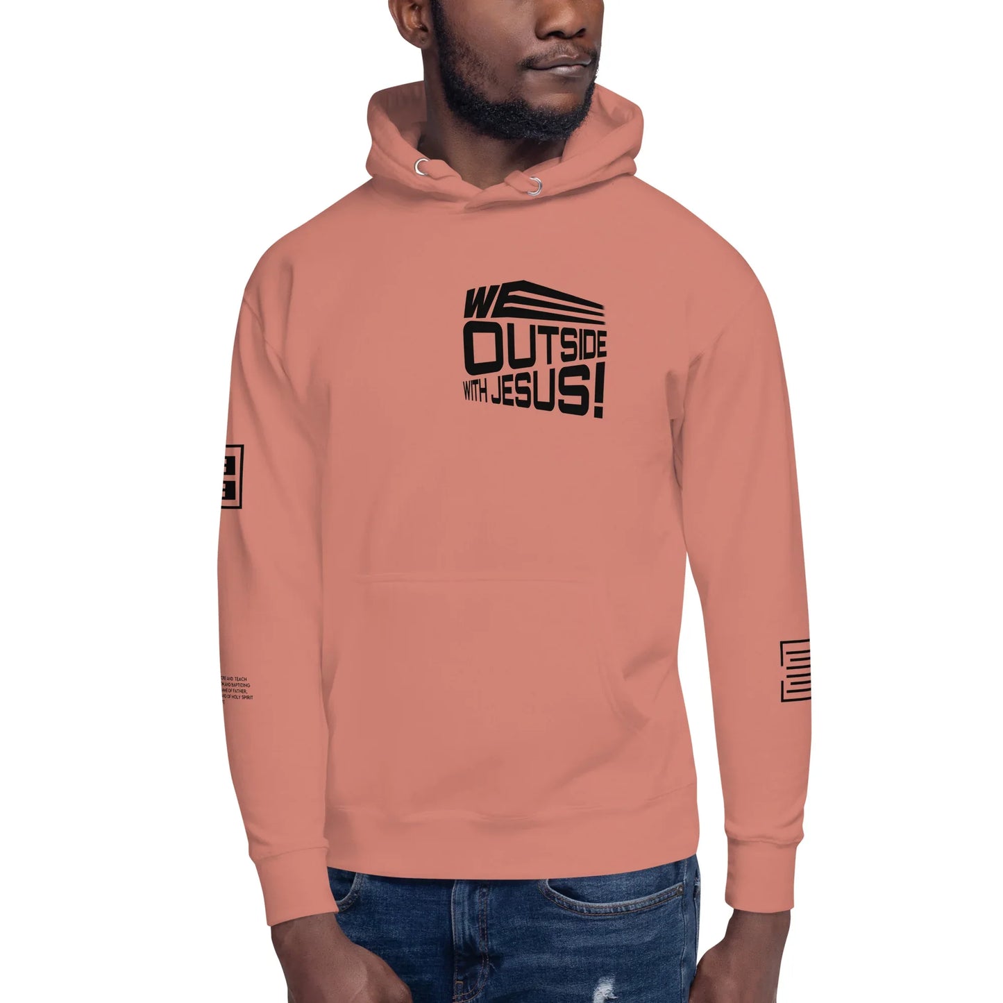WE OUTSIDE -W- JESUS Unisex Hoodie - Da G.A.T.E 33