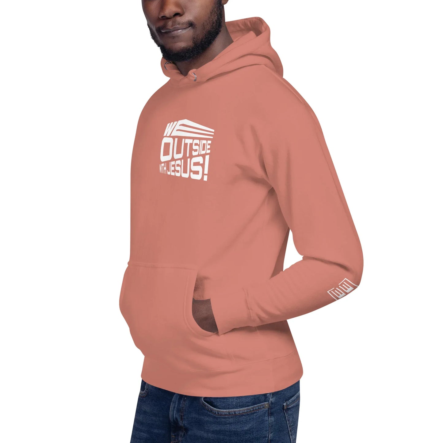 WE OUTSIDE -W- JESUS Unisex Hoodie - Da G.A.T.E 33