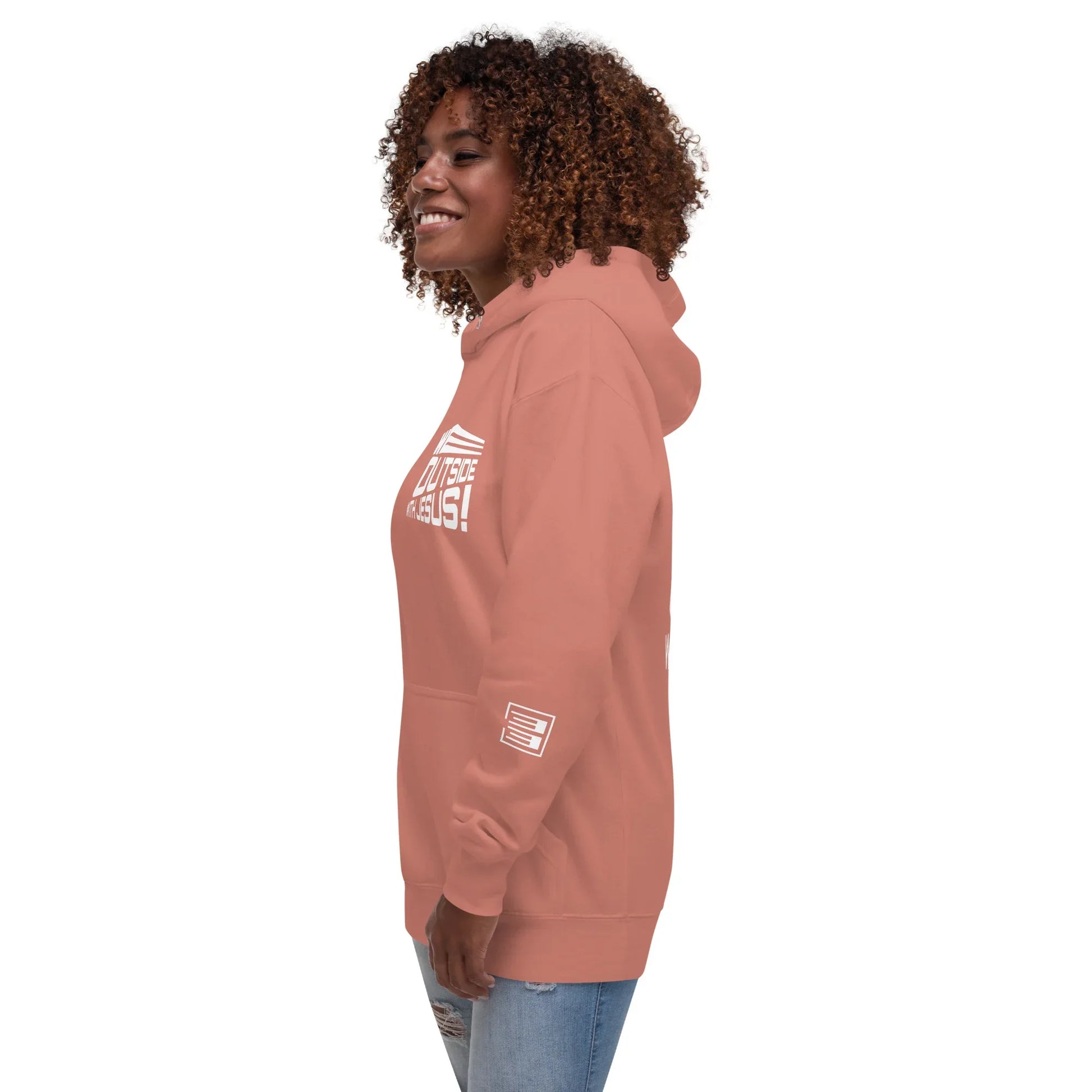 WE OUTSIDE -W- JESUS Unisex Hoodie - Da G.A.T.E 33