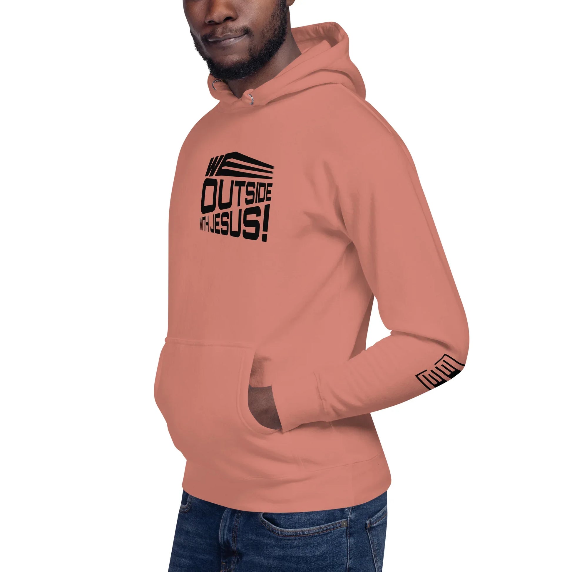 WE OUTSIDE -W- JESUS Unisex Hoodie - Da G.A.T.E 33